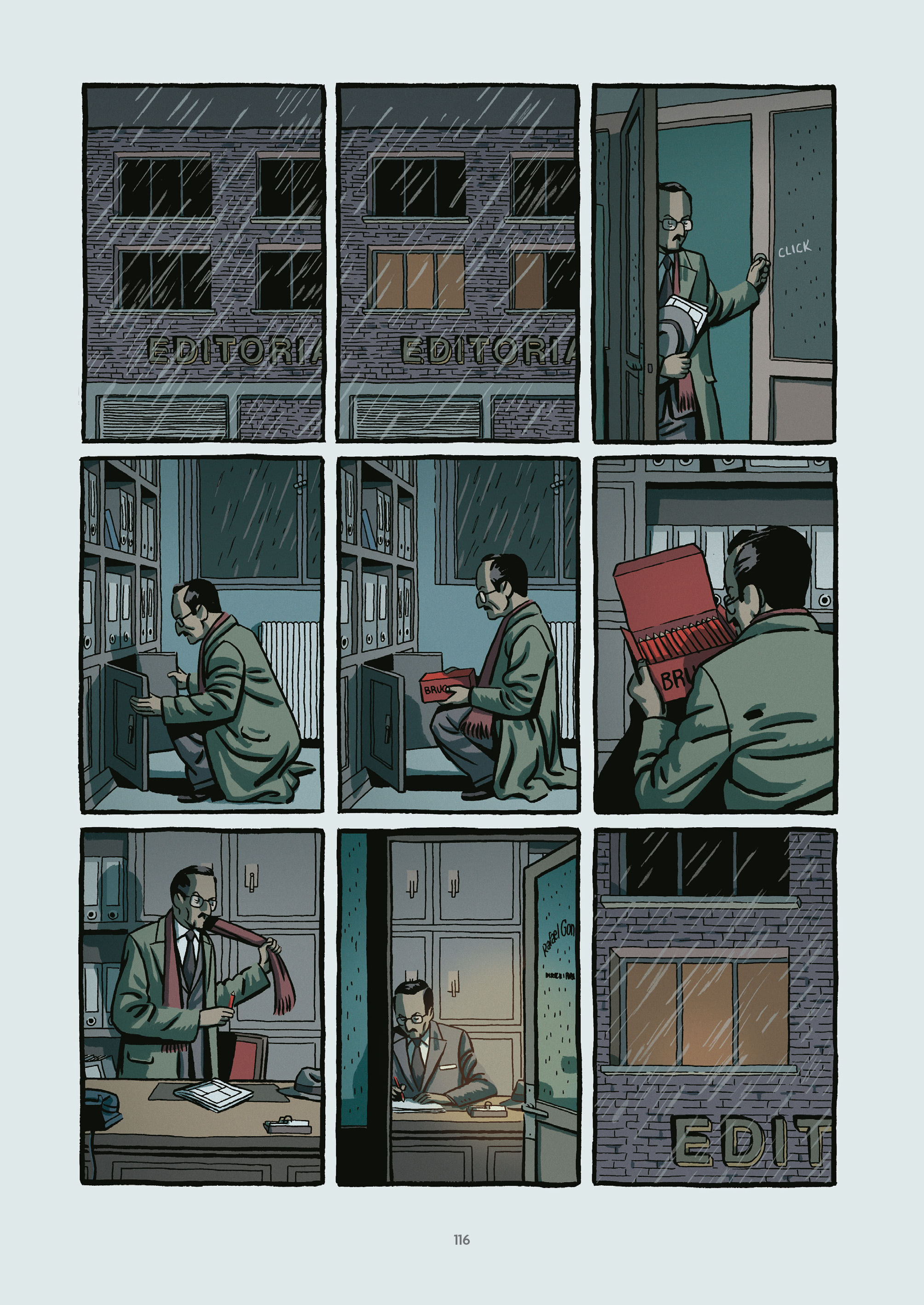 Read online The Winter of the Cartoonist comic -  Issue # TPB - 116