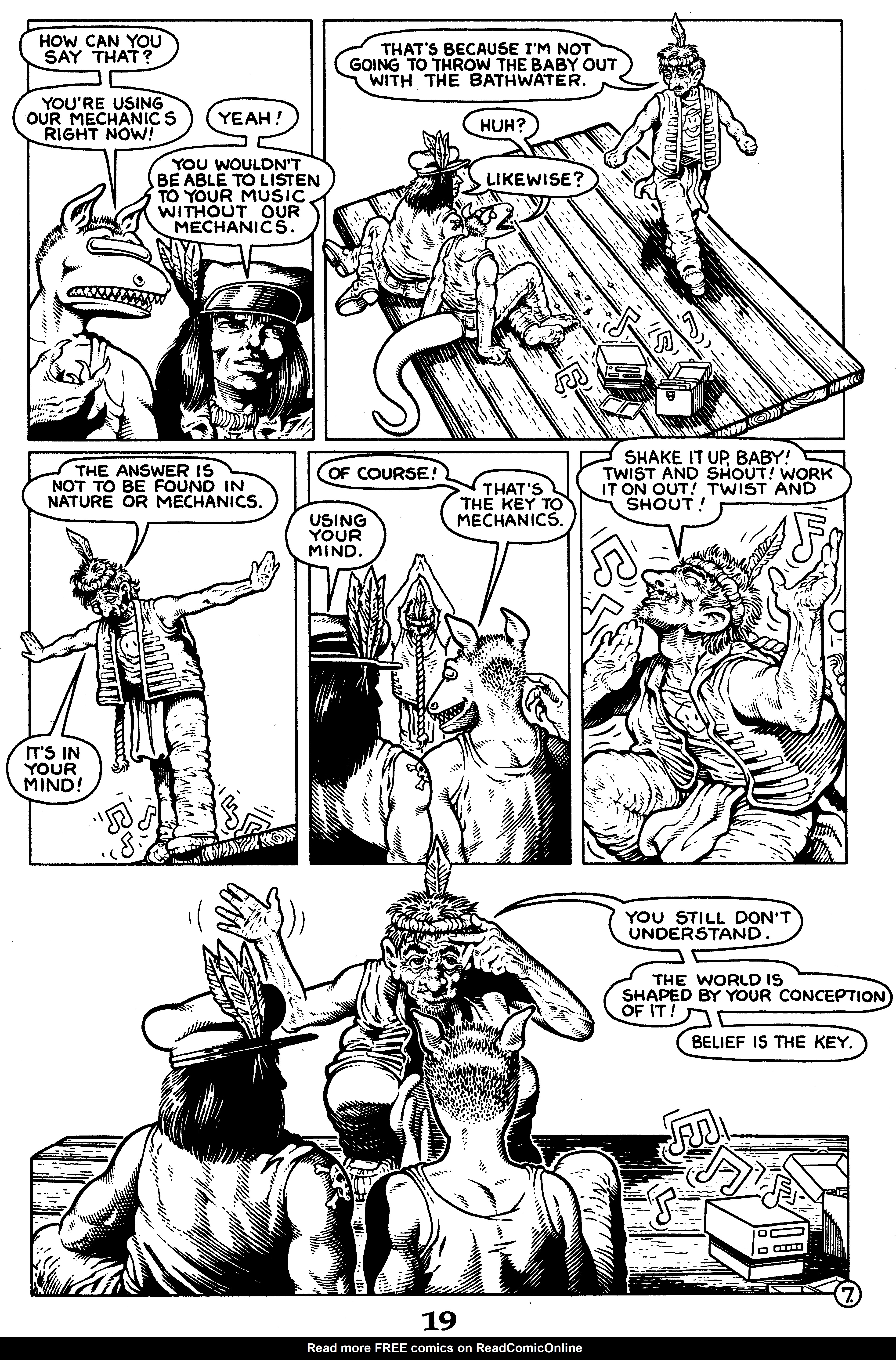 Read online Critters comic -  Issue #29 - 21
