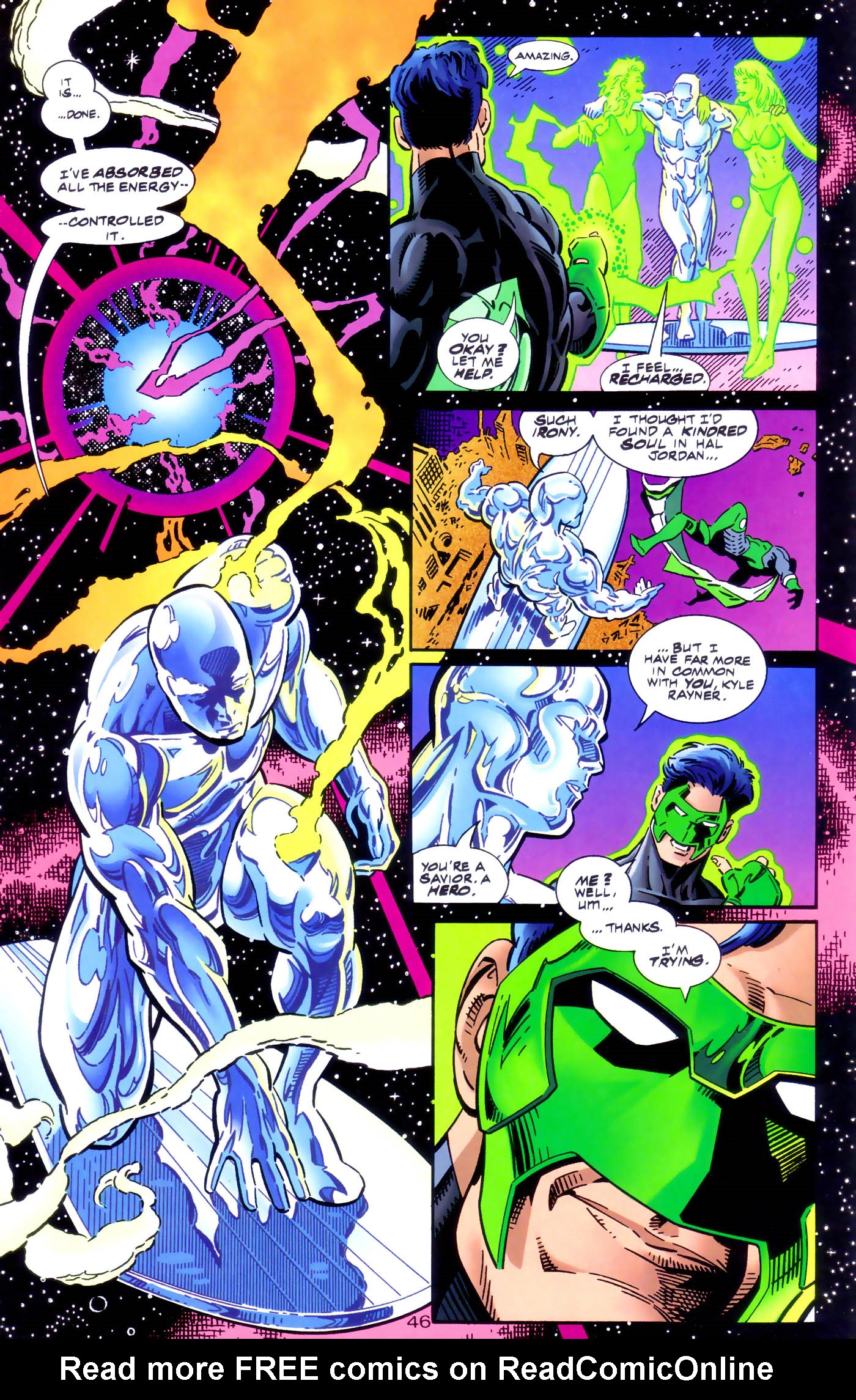 Read online Green Lantern/Silver Surfer: Unholy Alliances comic -  Issue # Full - 46