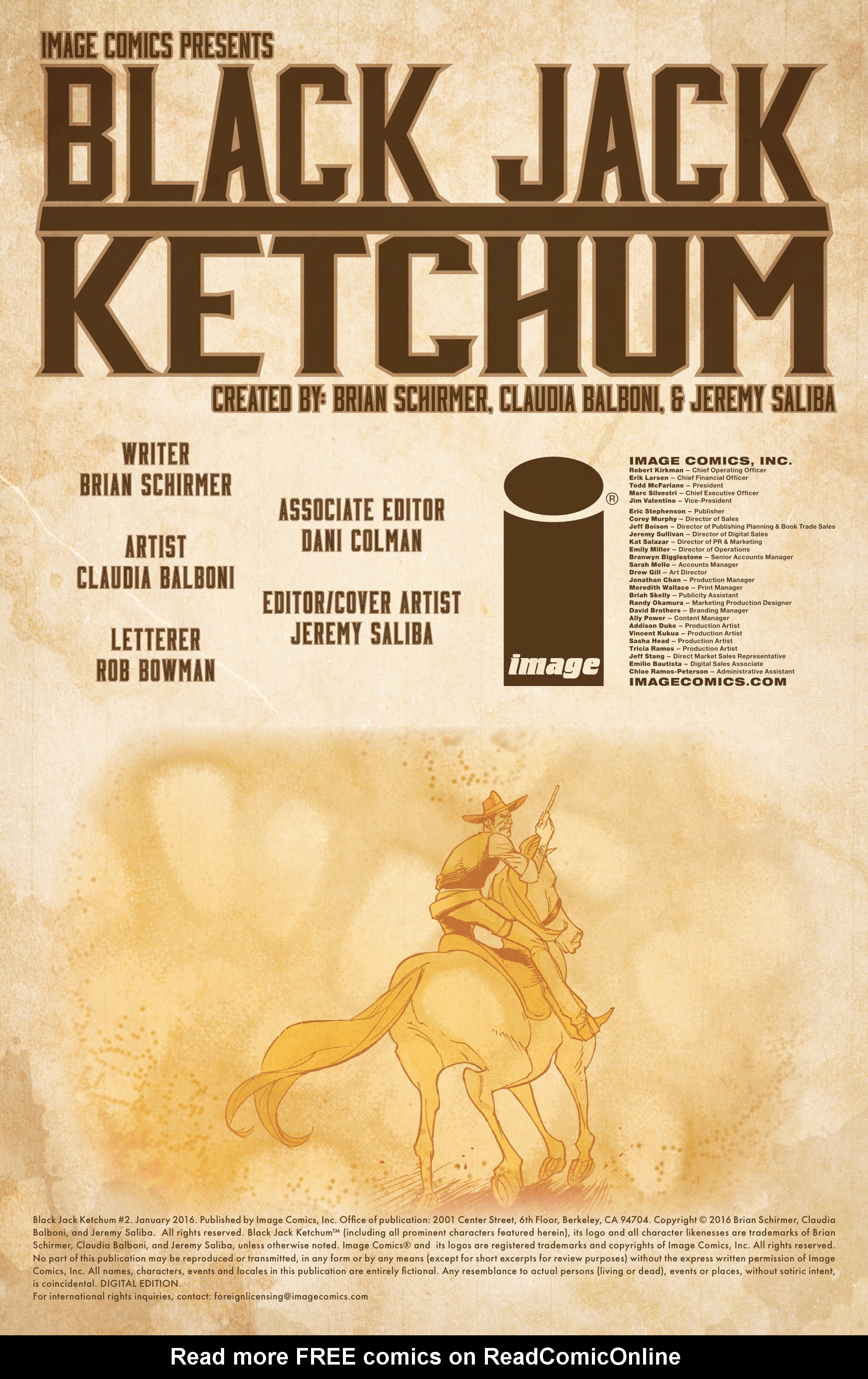 Read online Black Jack Ketchum comic -  Issue #2 - 2