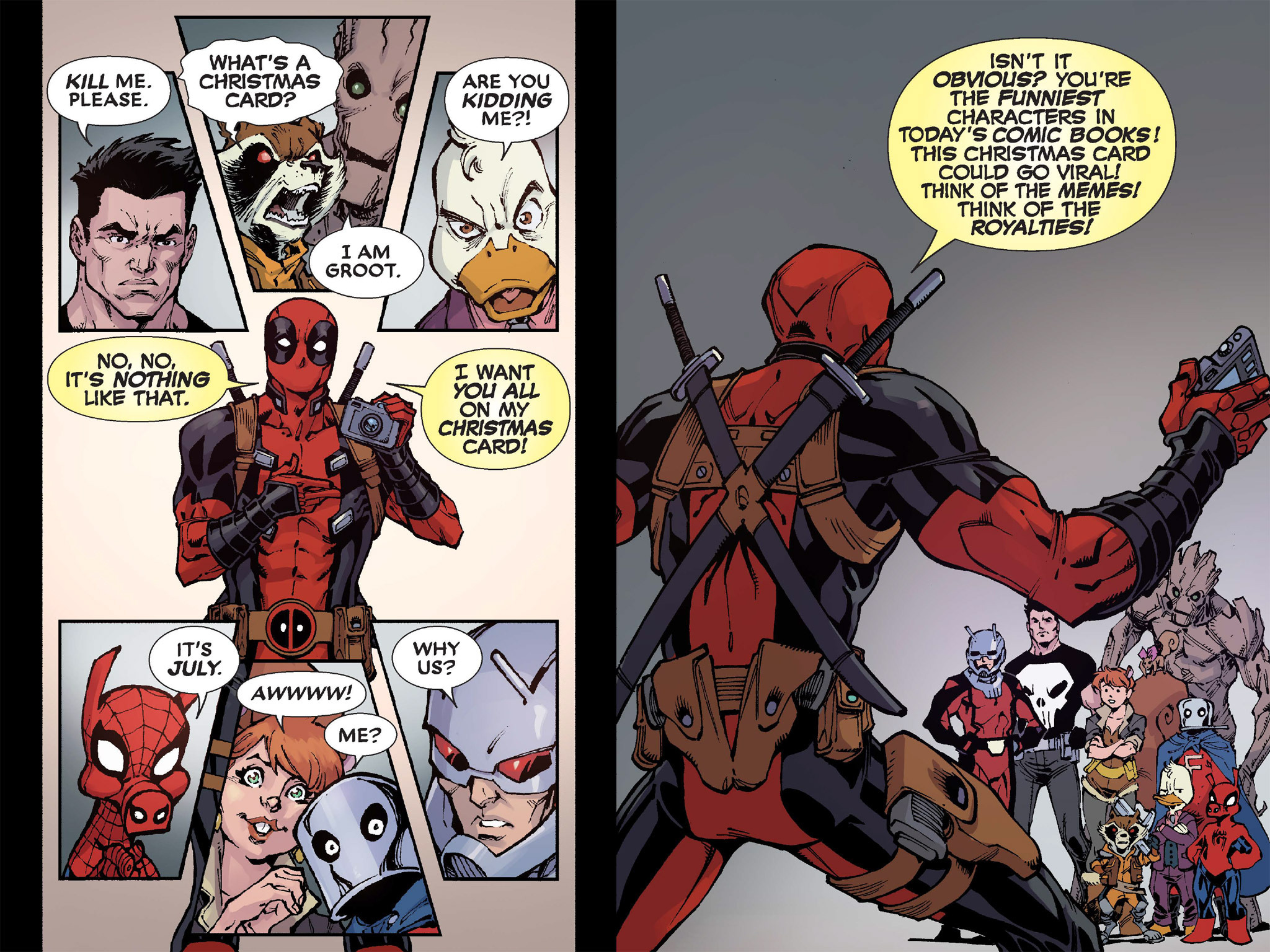 Read online Deadpool: Too Soon? Infinite Comic comic -  Issue #1 - 41