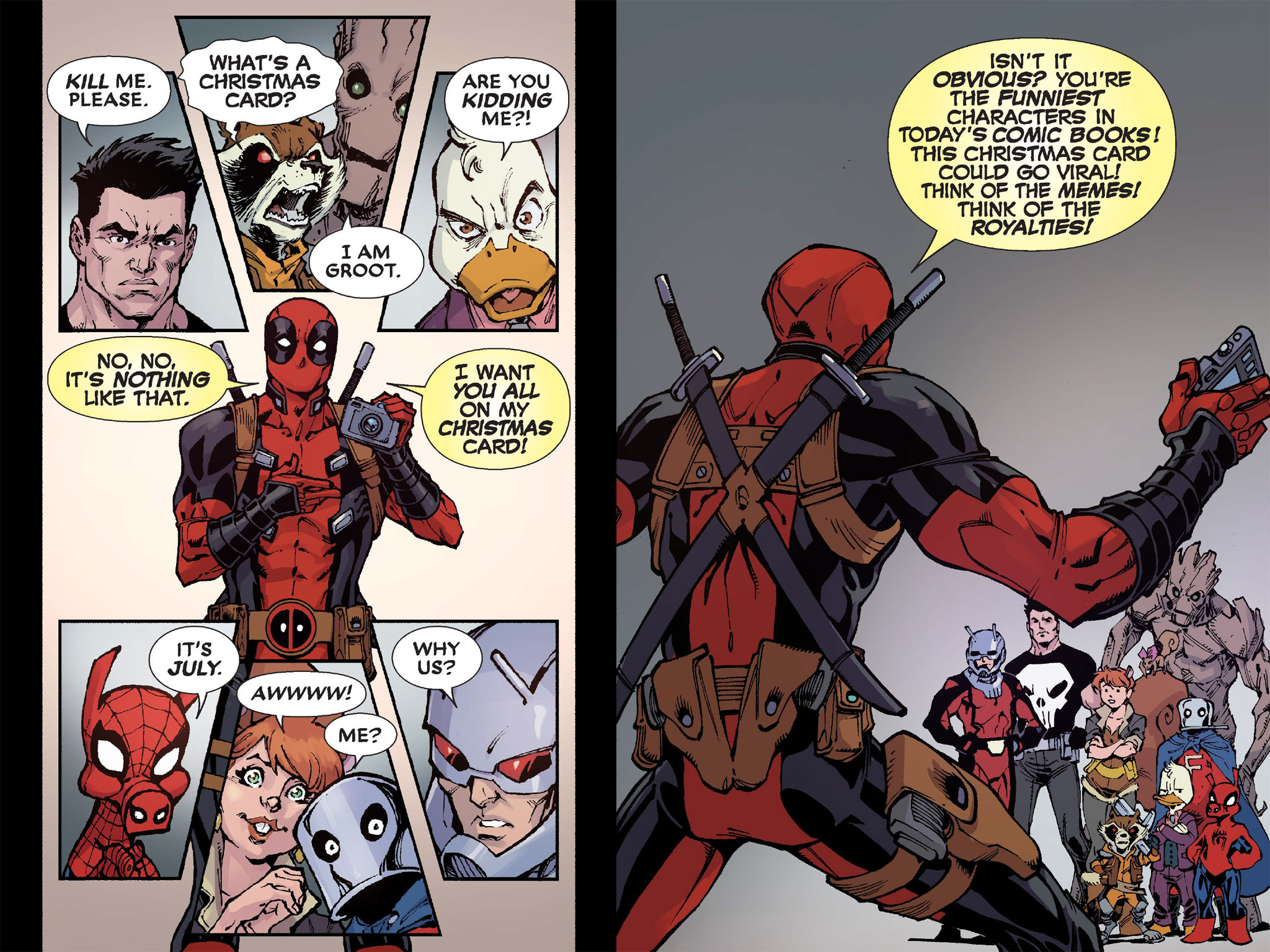 Read online Deadpool: Too Soon? Infinite Comic comic -  Issue #1 - 41