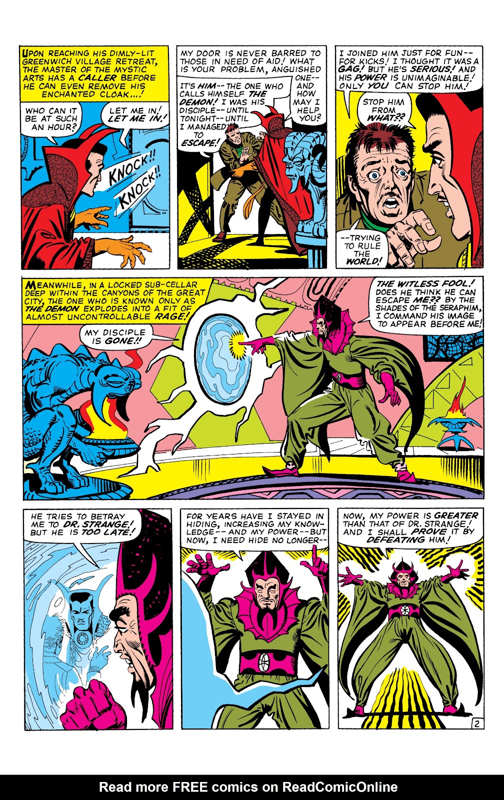 Marvel Masterworks: Doctor Strange issue TPB 1 - Page 154
