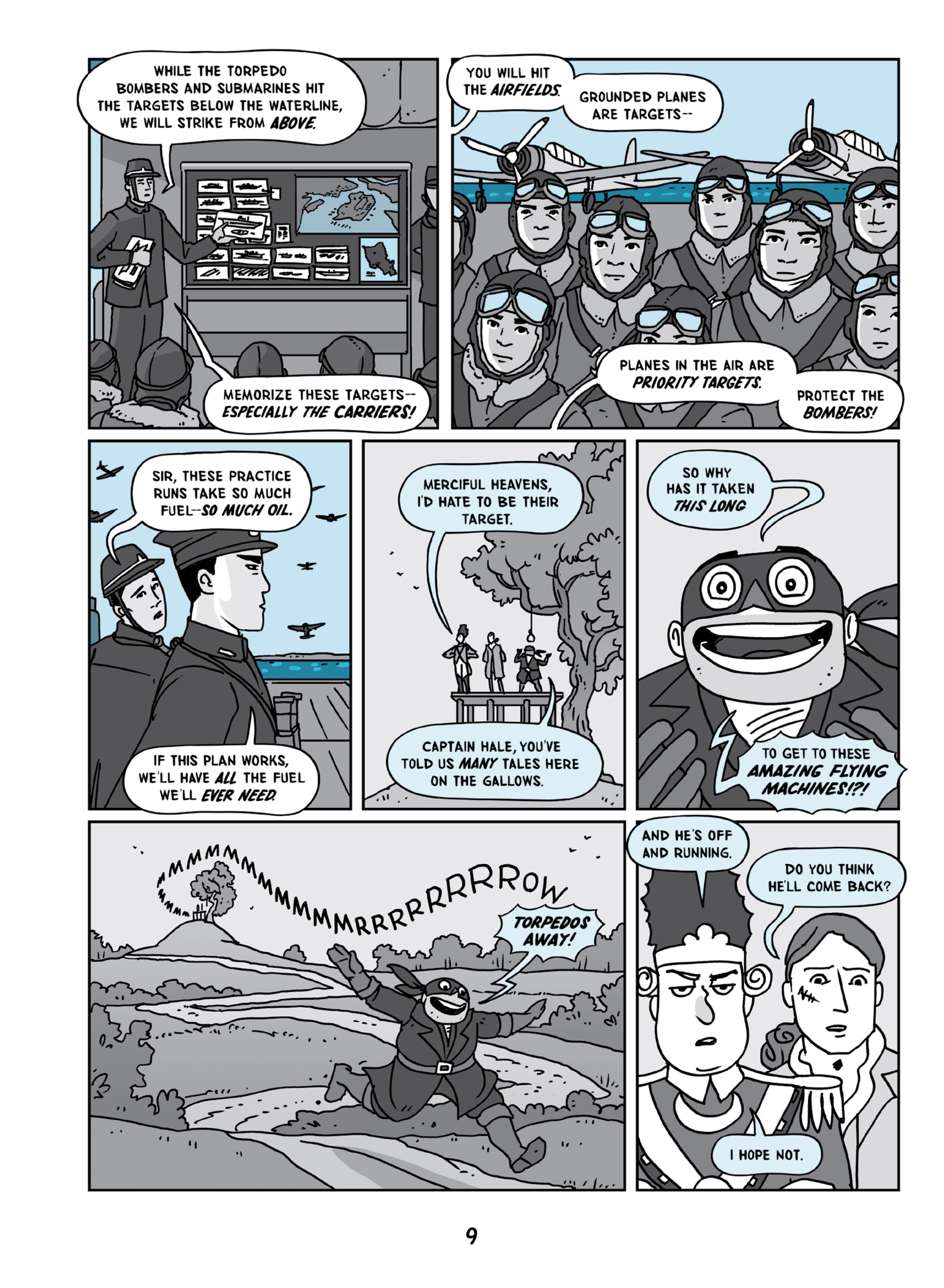 Read online Nathan Hale's Hazardous Tales comic -  Issue # TPB 7 - 12