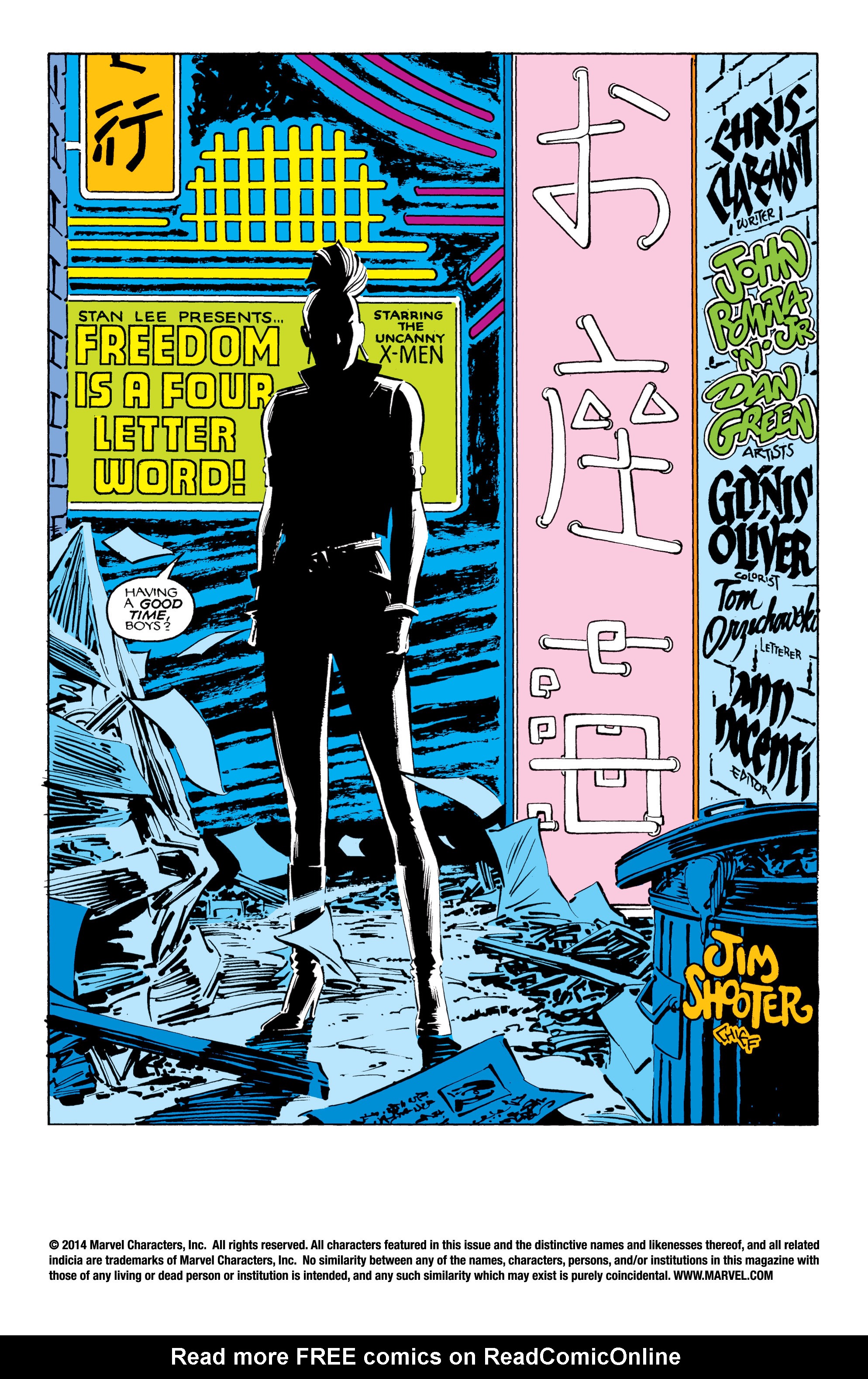 Read online Uncanny X-Men (1963) comic -  Issue #206 - 2