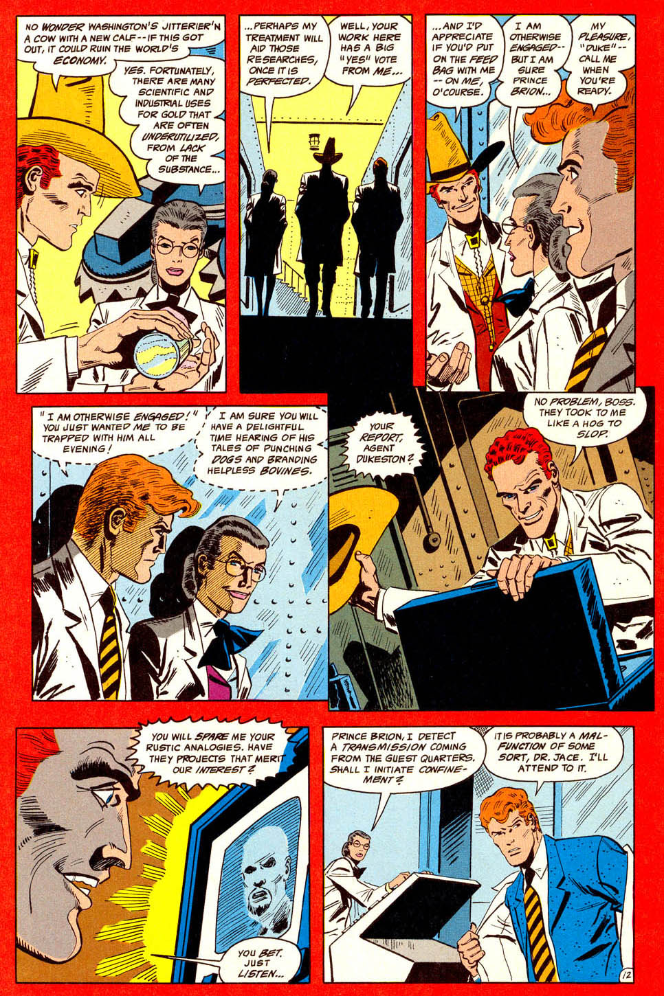 Read online Adventures of the Outsiders comic -  Issue #44 - 13