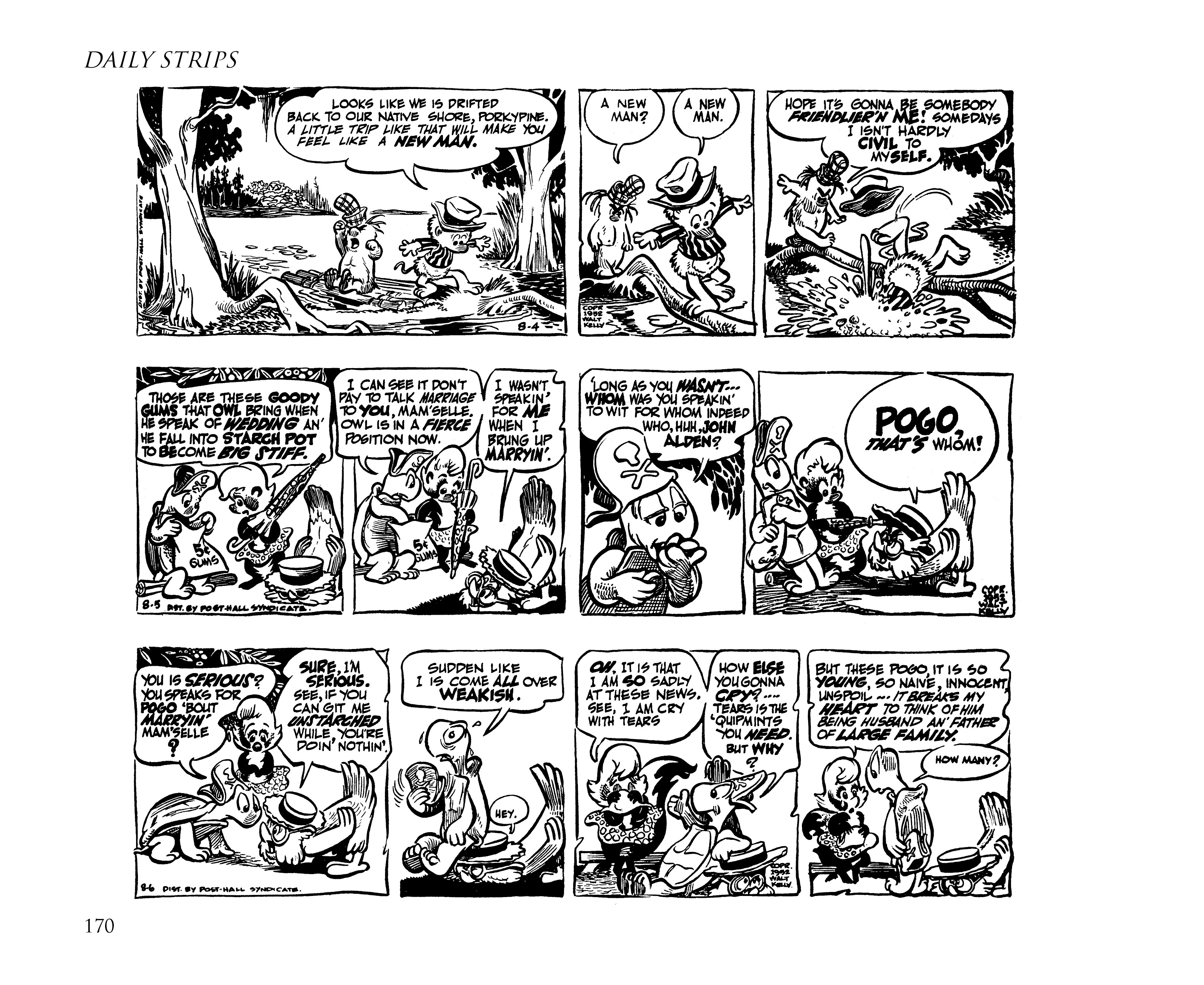 Read online Pogo by Walt Kelly: The Complete Syndicated Comic Strips comic -  Issue # TPB 2 (Part 2) - 88