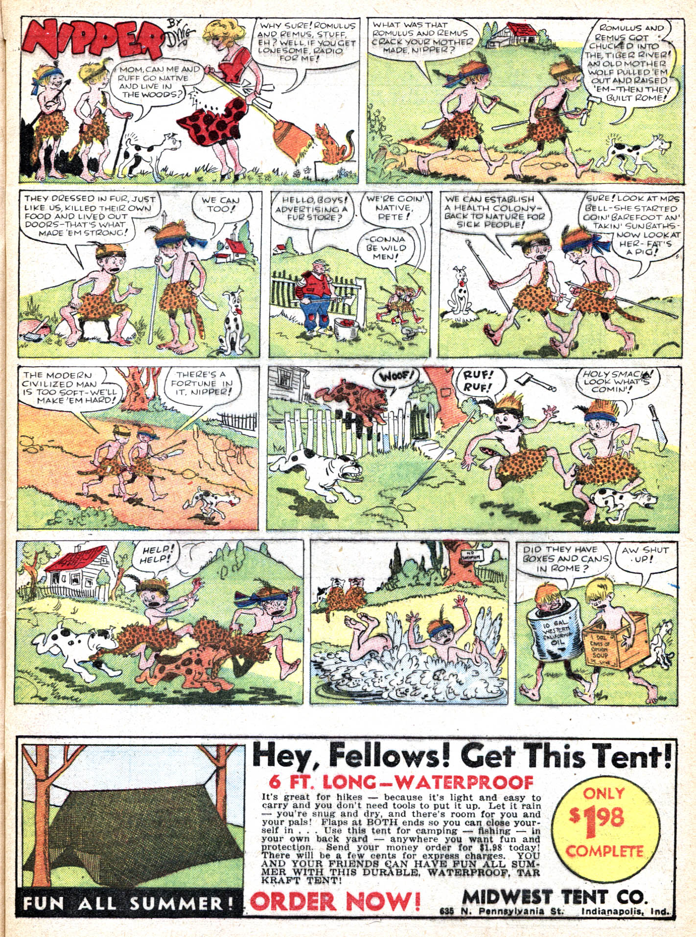 Read online Famous Funnies comic -  Issue #36 - 11