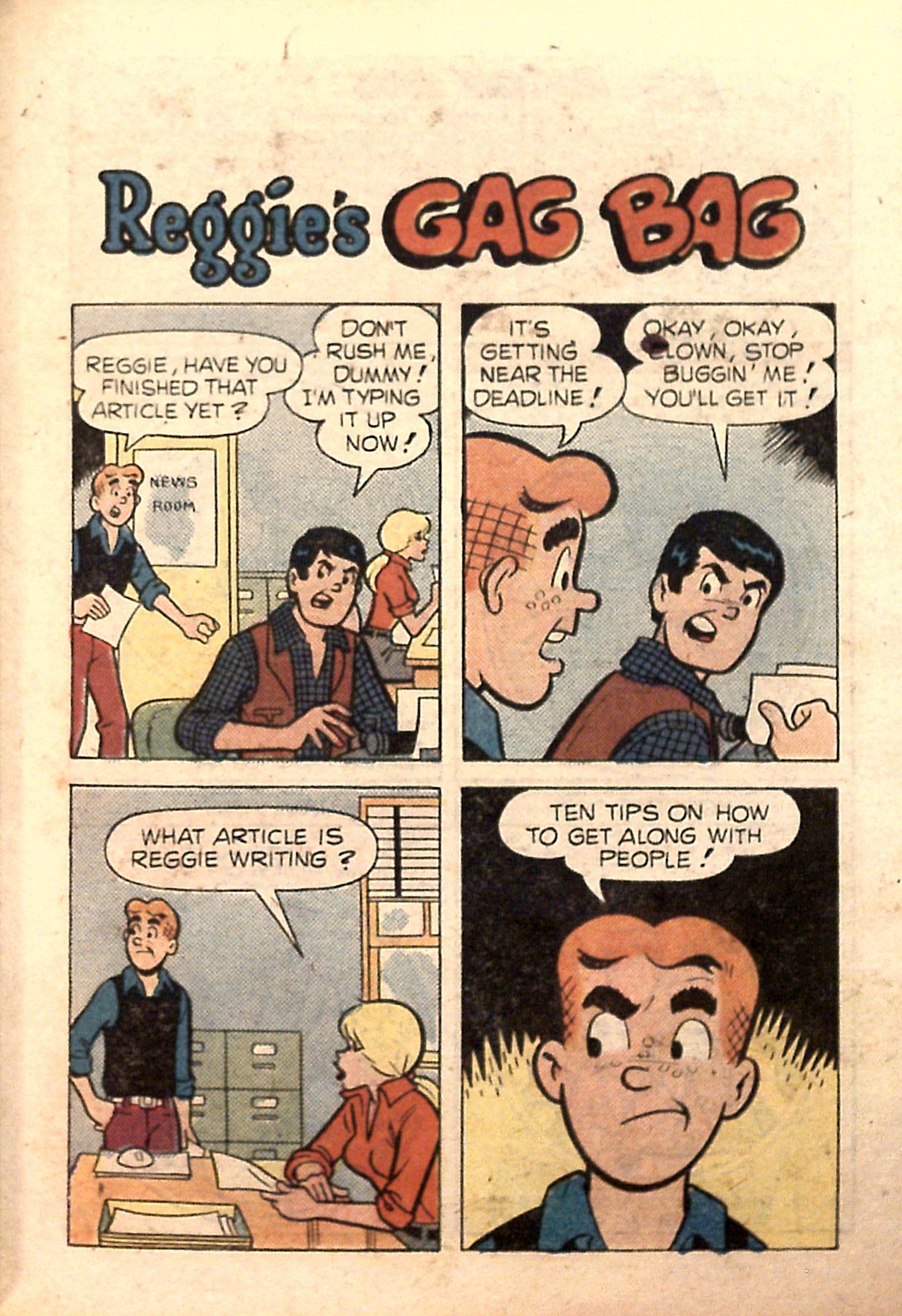 Read online Archie...Archie Andrews, Where Are You? Digest Magazine comic -  Issue #20 - 59