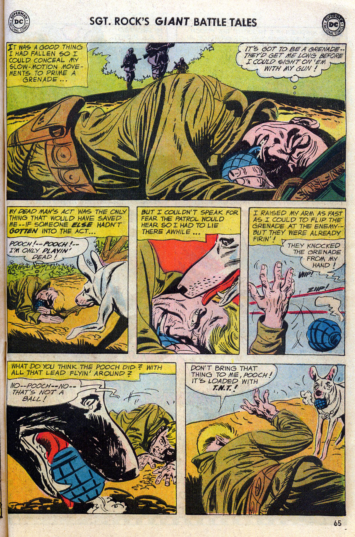 Read online Our Army at War (1952) comic -  Issue #164 - 66