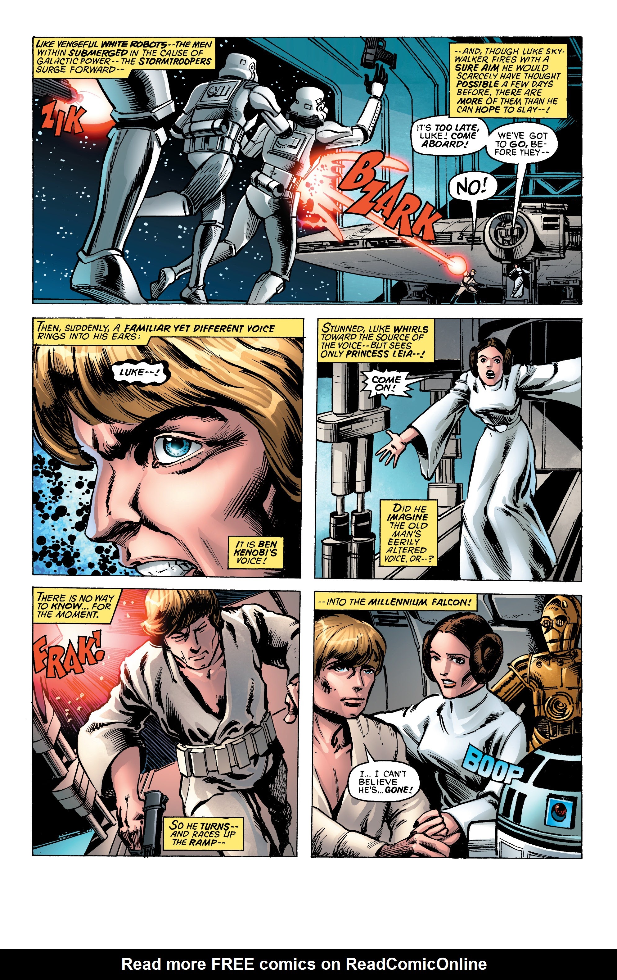 Read online Star Wars: The Original Trilogy: The Movie Adaptations comic -  Issue # TPB (Part 1) - 79