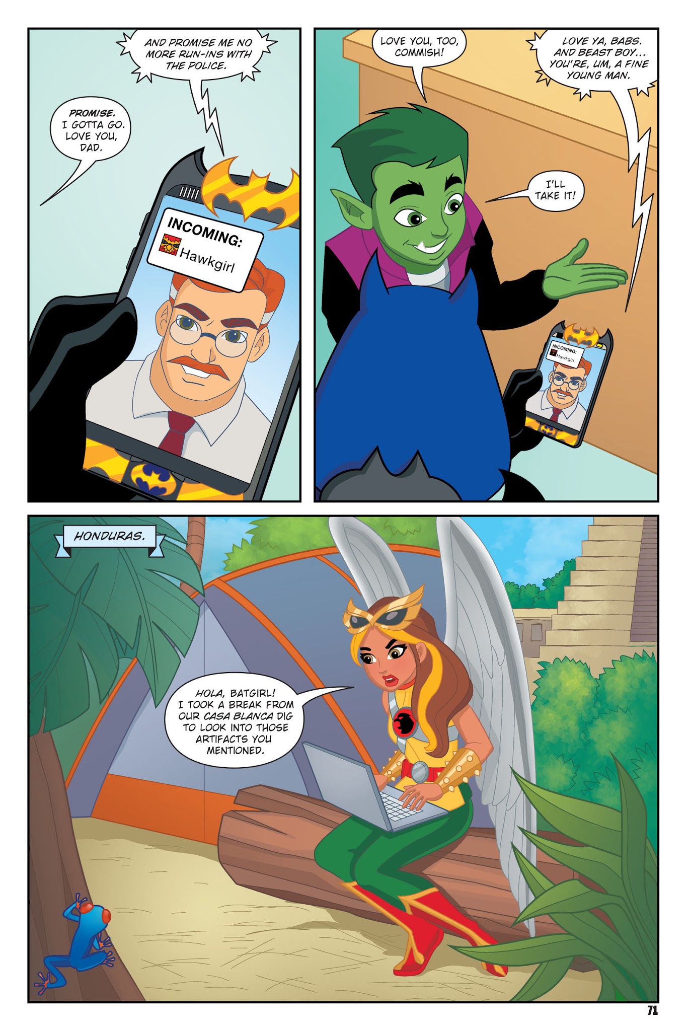 Read online DC Super Hero Girls: Summer Olympus comic -  Issue # TPB - 69