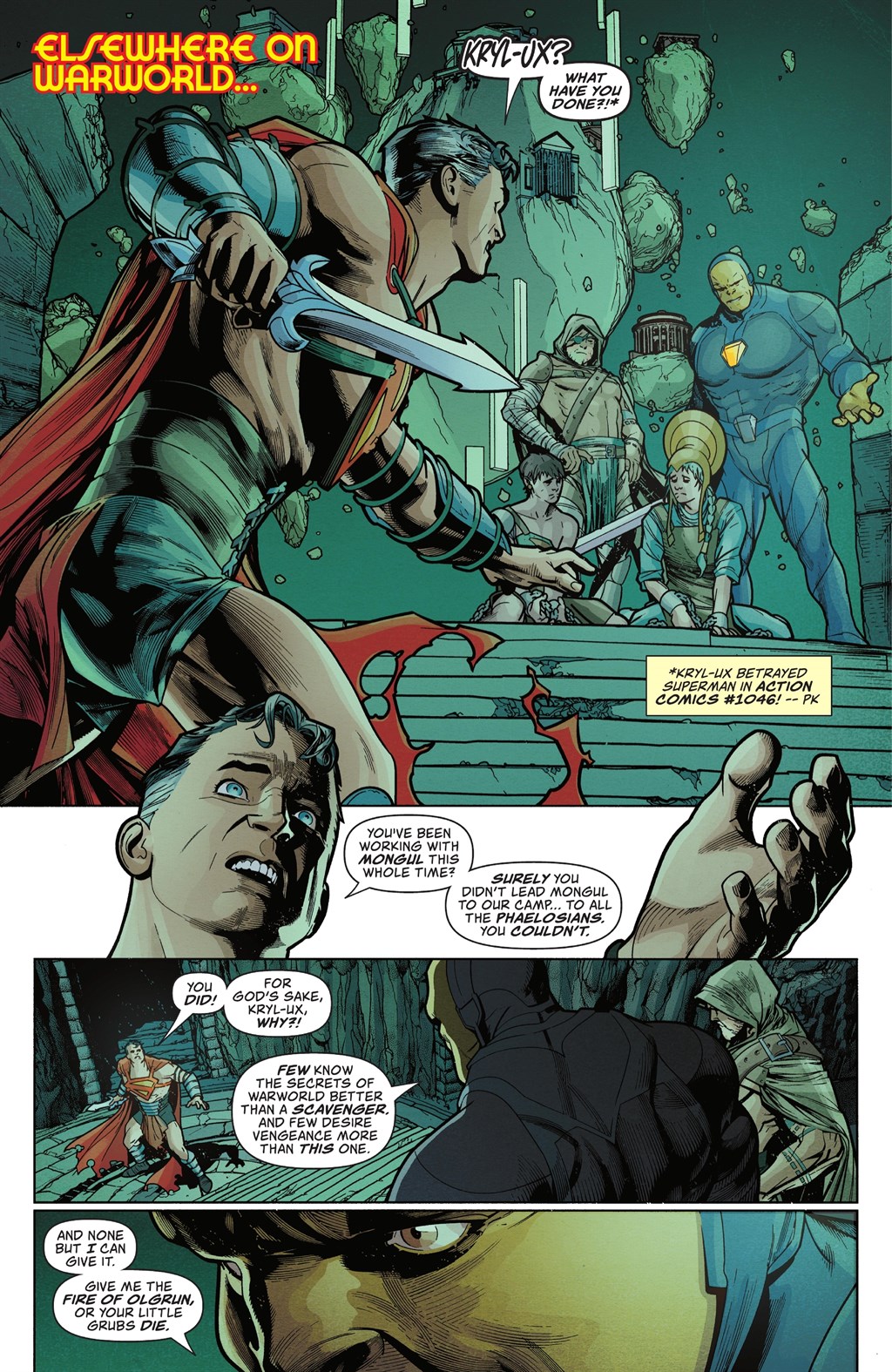 Read online Superman: Action Comics: Warworld Revolution comic -  Issue # TPB (Part 2) - 82