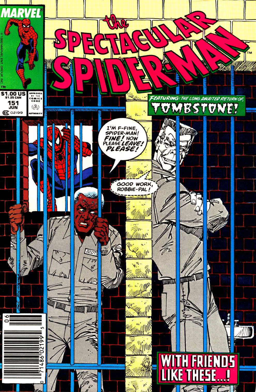 Read online The Spectacular Spider-Man (1976) comic -  Issue #151 - 1