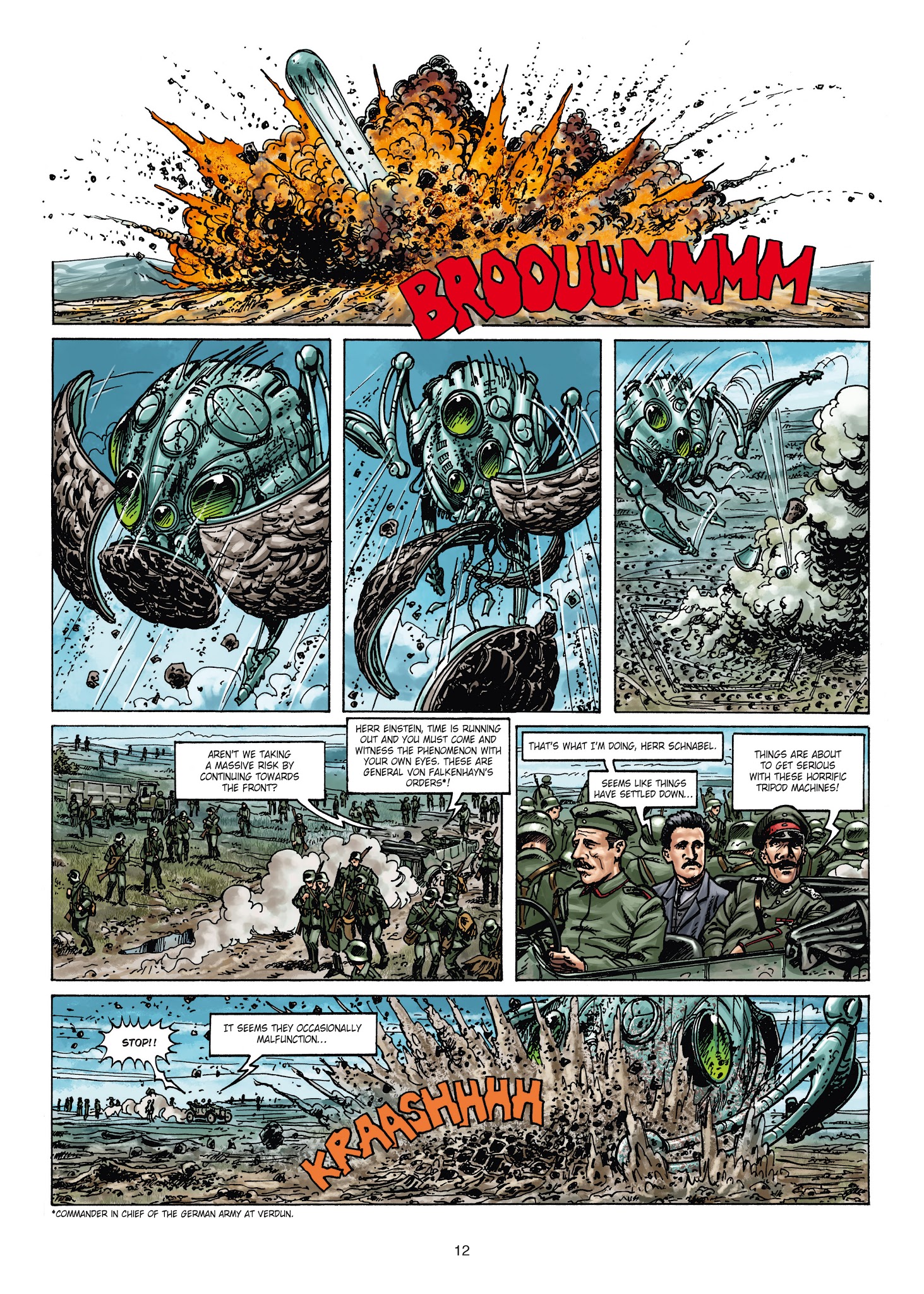 Read online War of the World War One Vol. 2: Martian Terror comic -  Issue # Full - 12