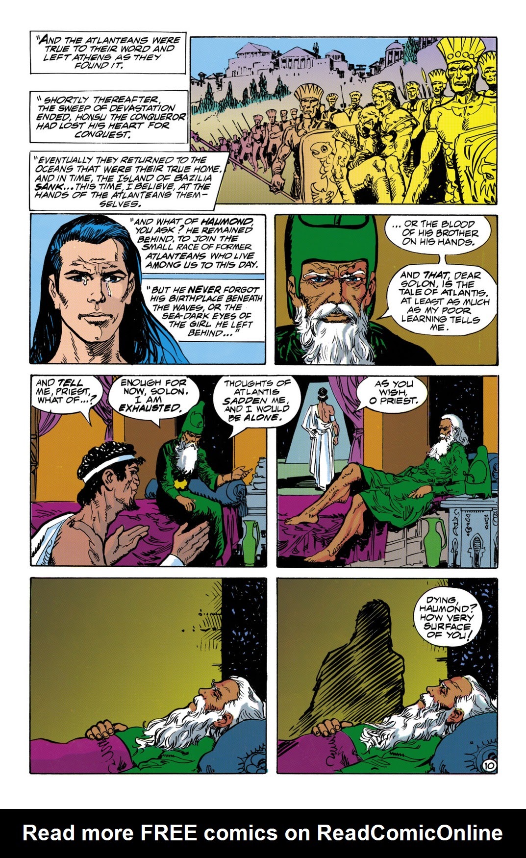 Read online The Atlantis Chronicles comic -  Issue #7 - 11
