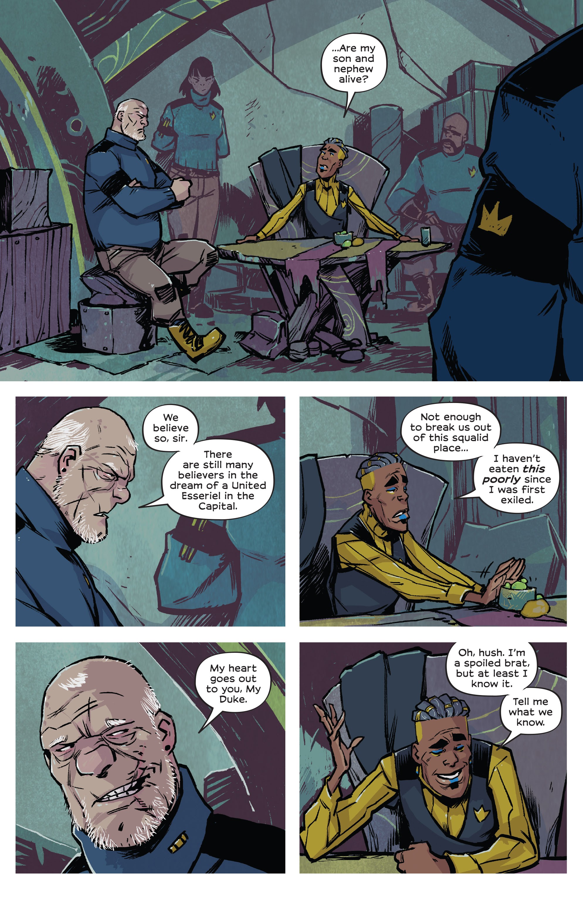 Read online Wynd: The Throne In The Sky comic -  Issue #2 - 19