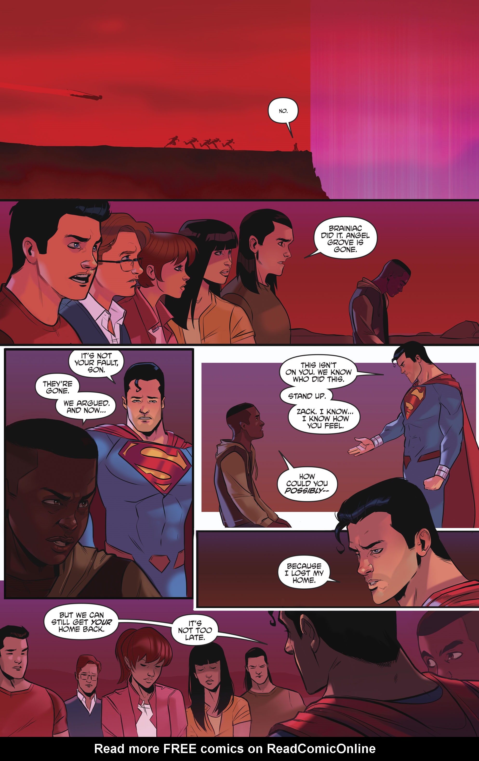 Read online Justice League/Mighty Morphin' Power Rangers comic -  Issue #4 - 14