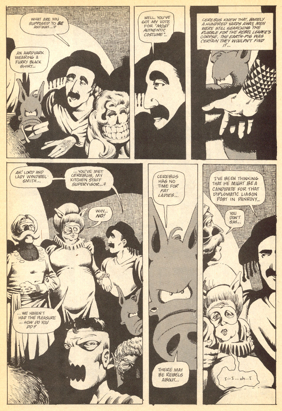 Read online Cerebus comic -  Issue #16 - 6