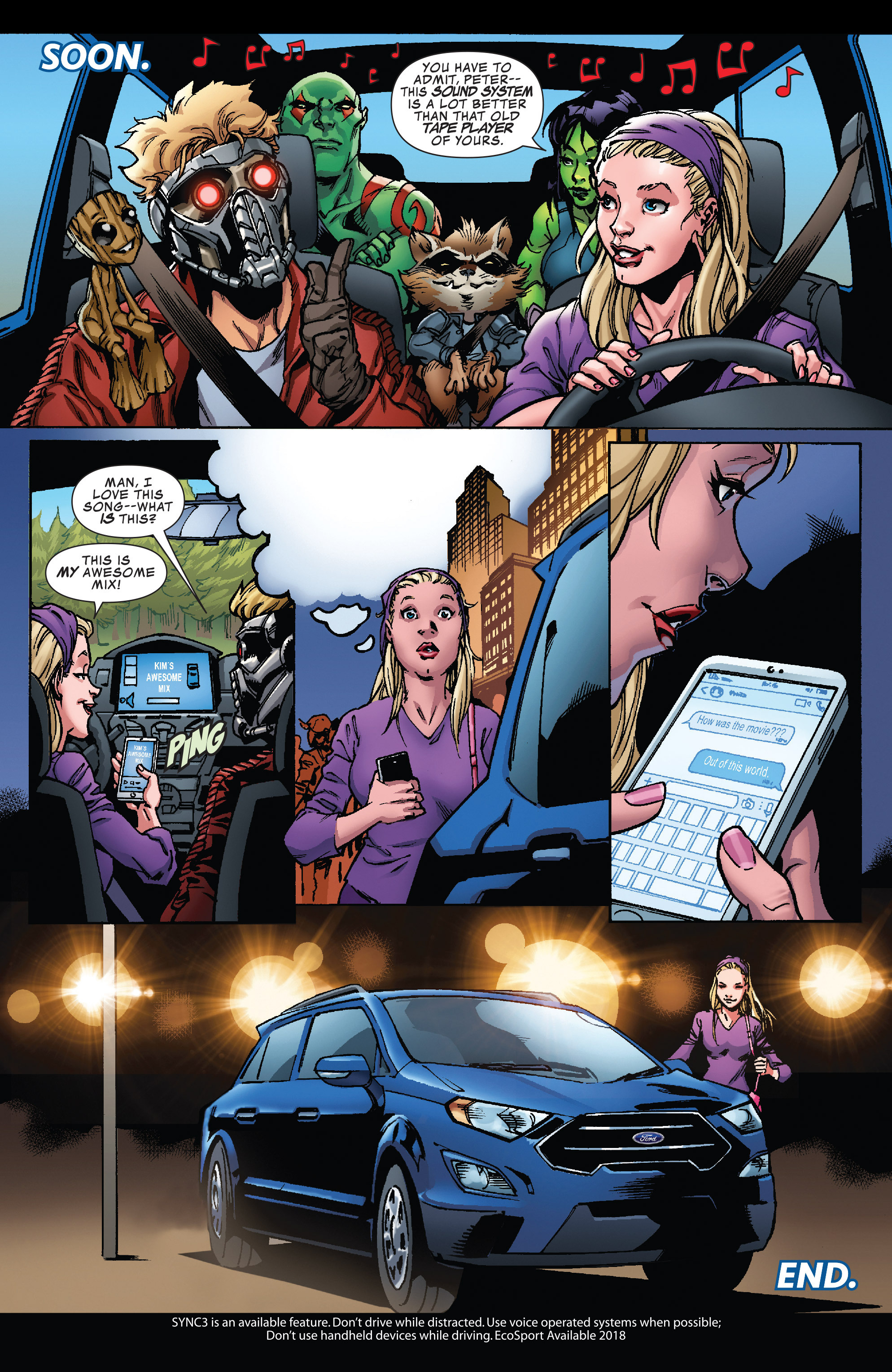 Read online Guardians of the Galaxy: EcoSport Adventure comic -  Issue # Full - 7
