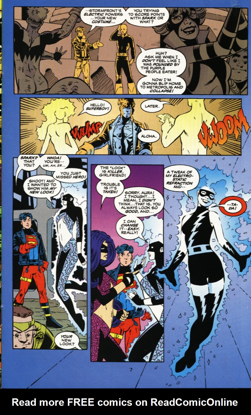 Read online Superboy & The Ravers comic -  Issue #6 - 8