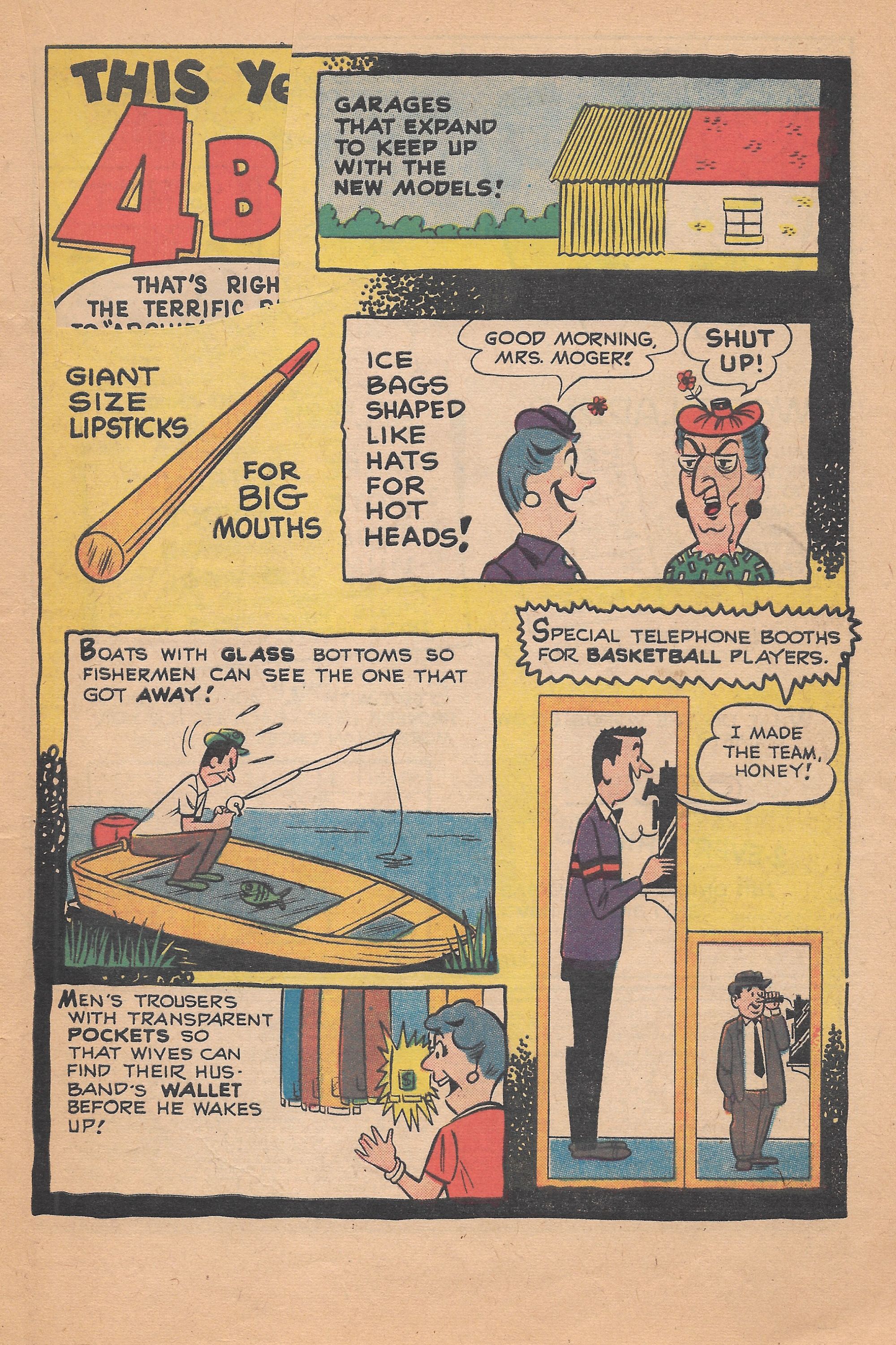 Read online Archie's Joke Book Magazine comic -  Issue #40 - 17