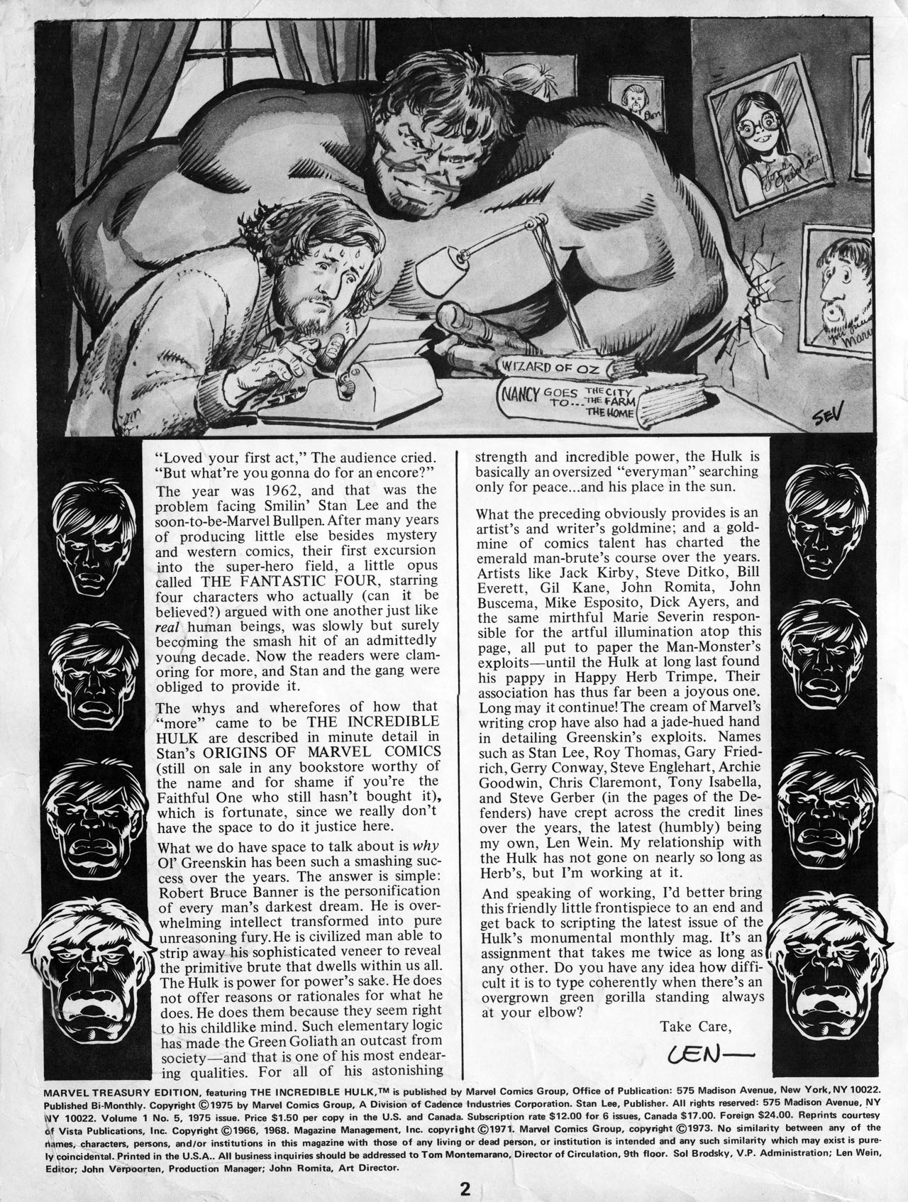 Read online Marvel Treasury Edition comic -  Issue #5 - 1