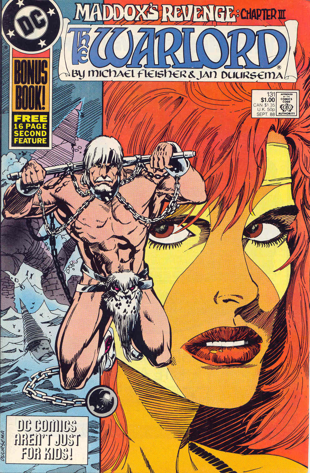 Read online Warlord (1976) comic -  Issue #131 - 1