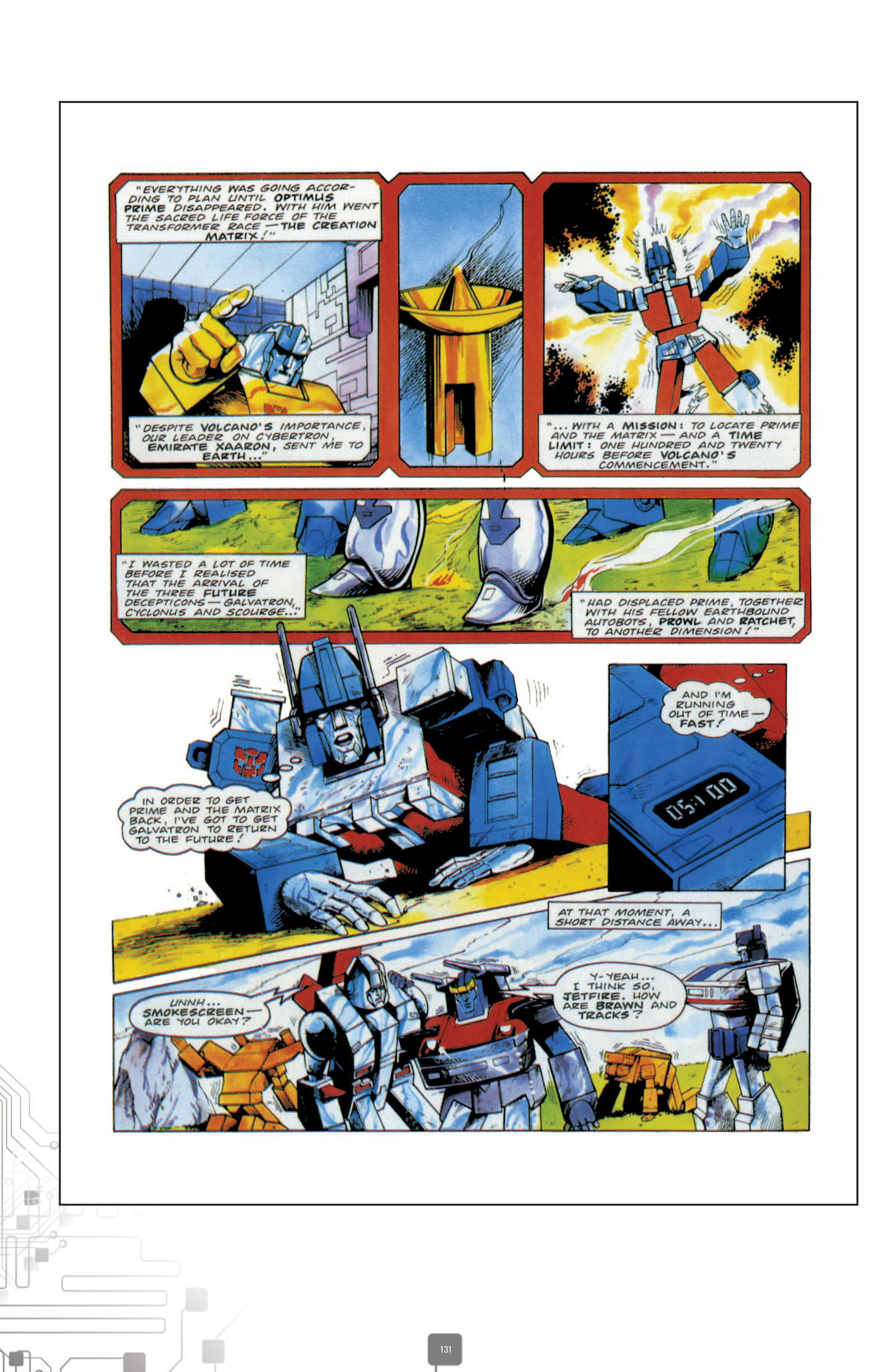 Read online The Transformers Classics UK comic -  Issue # TPB 3 - 132