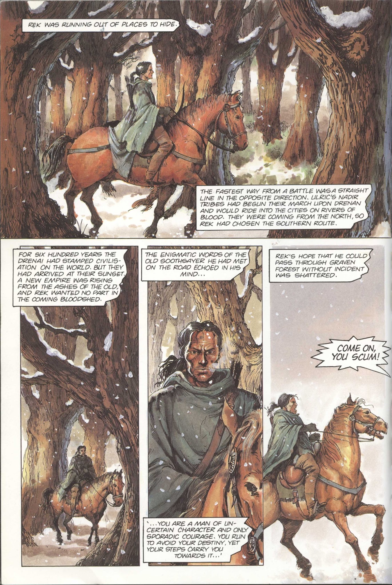 Read online David Gemmell's Legend: A Graphic Novel comic -  Issue # TPB - 7