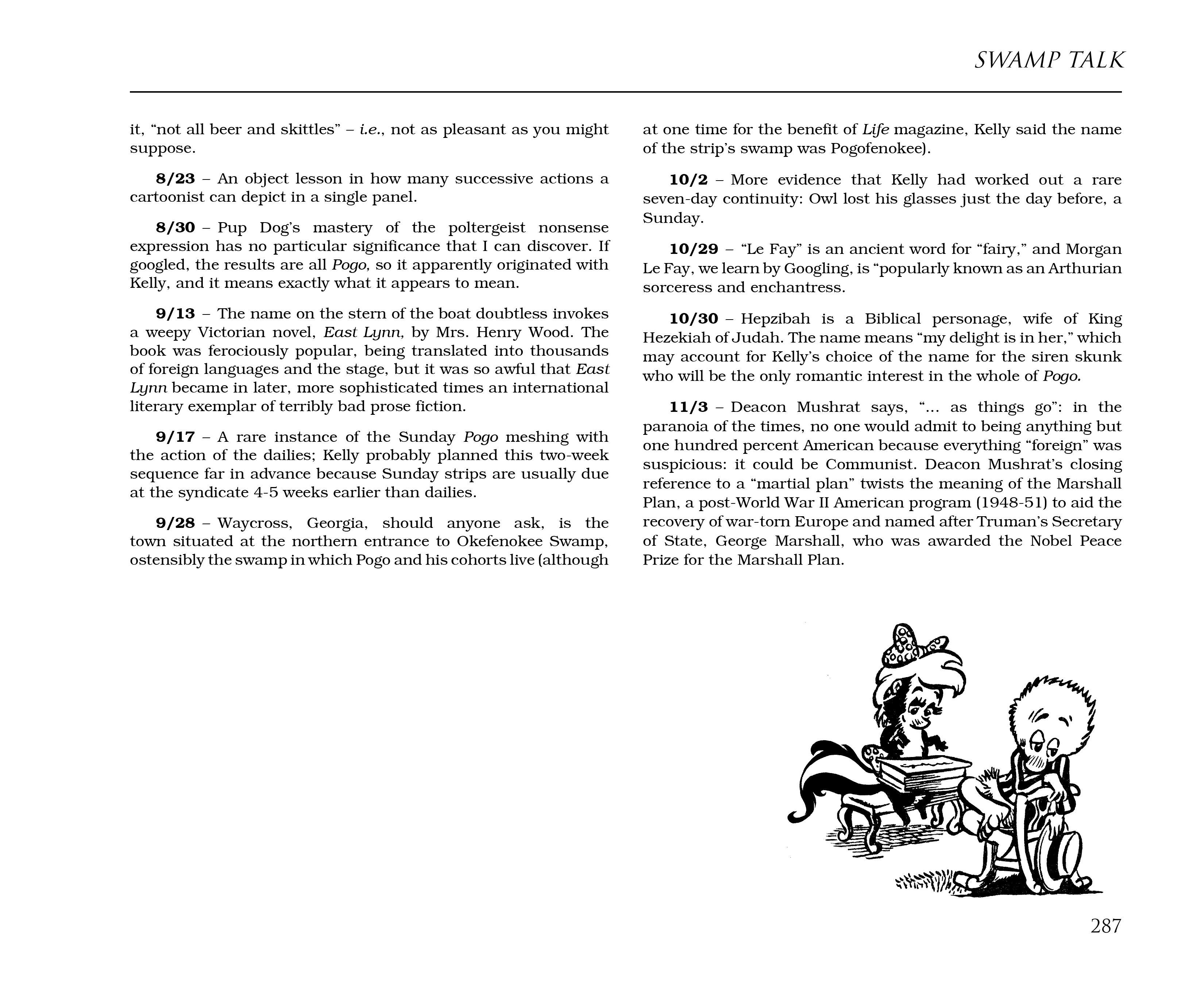 Read online Pogo by Walt Kelly: The Complete Syndicated Comic Strips comic -  Issue # TPB 1 (Part 3) - 105