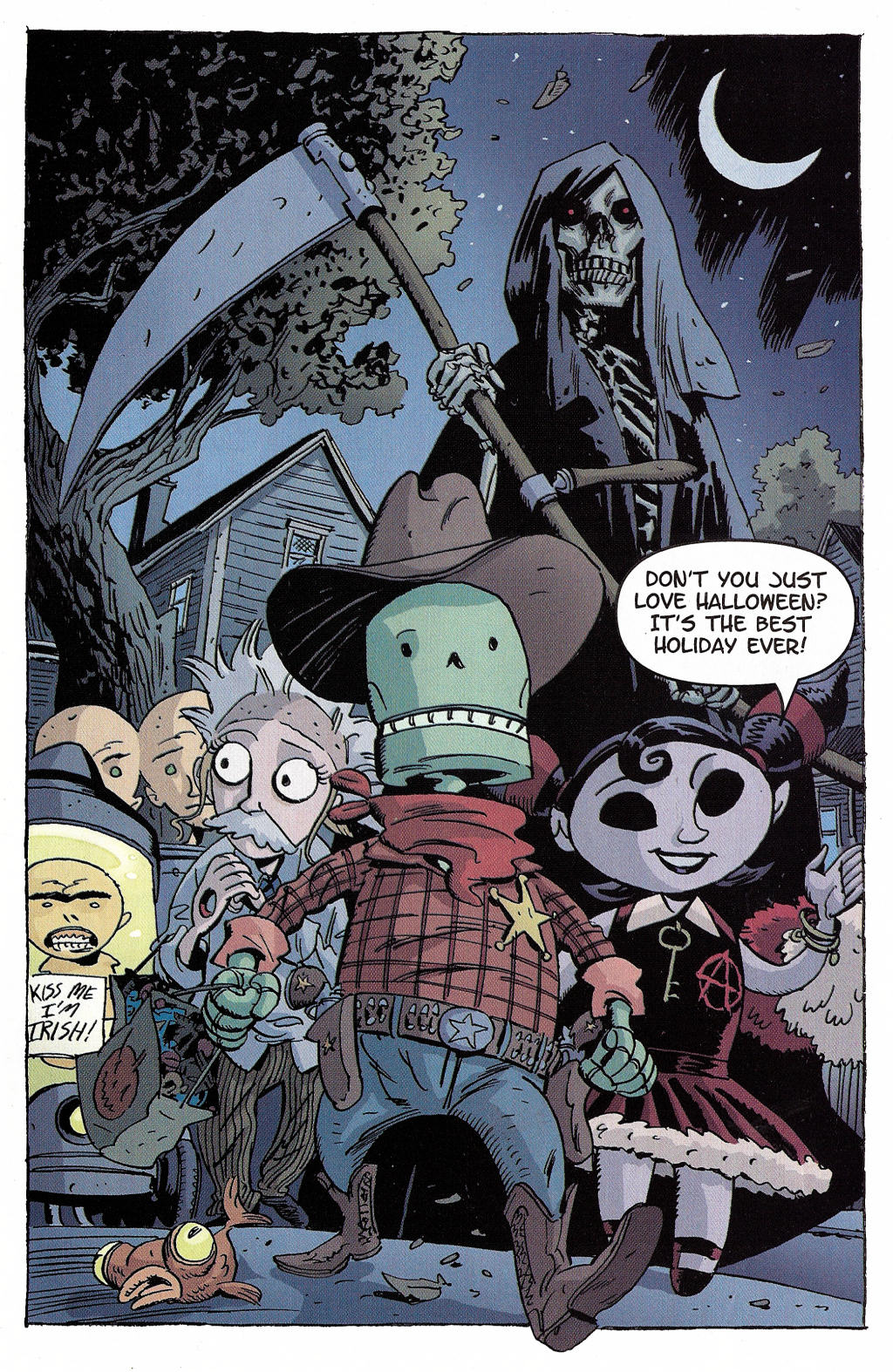 Read online Death Jr. Halloween Special comic -  Issue # Full - 3