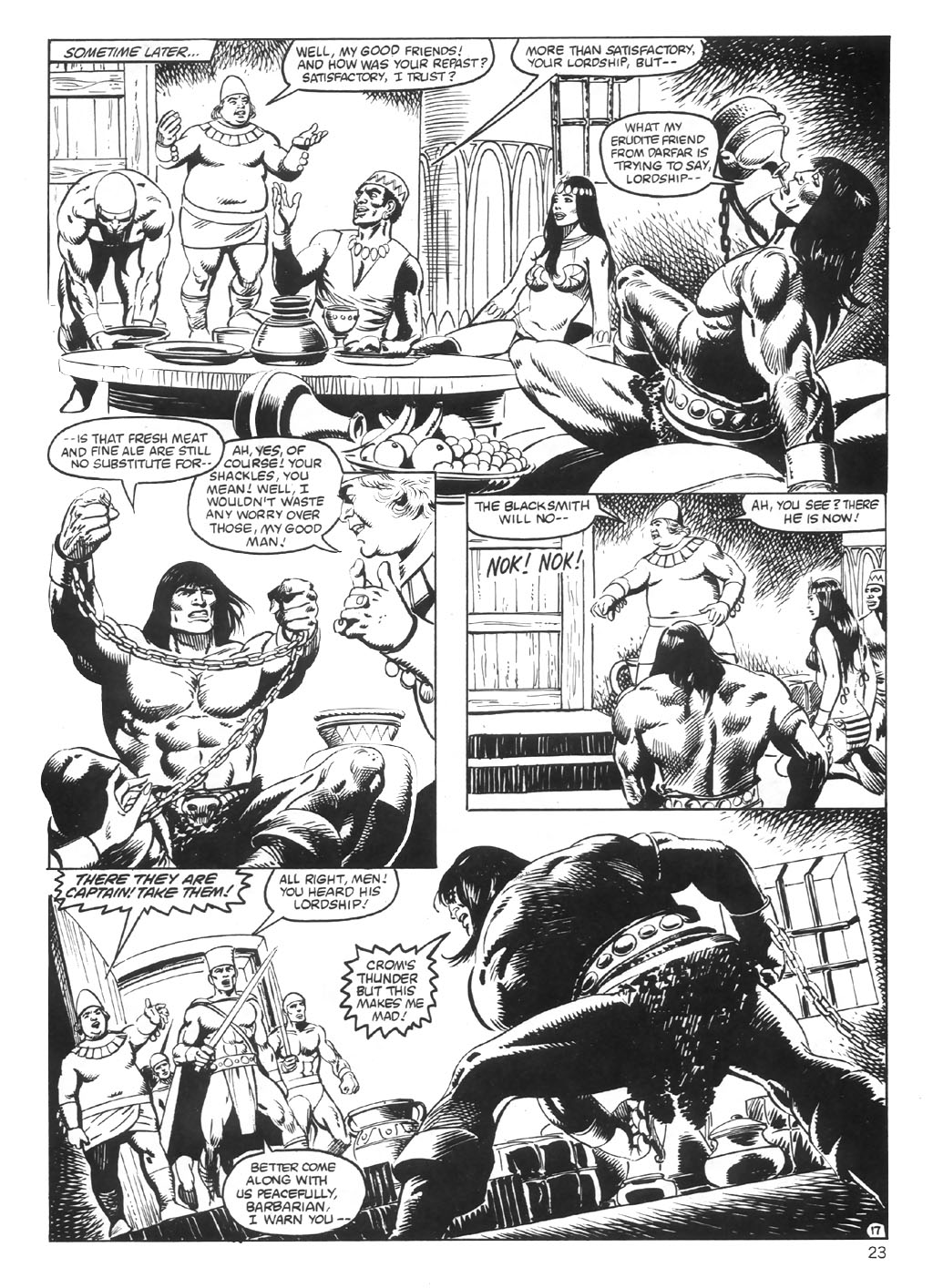 Read online The Savage Sword Of Conan comic -  Issue #97 - 23