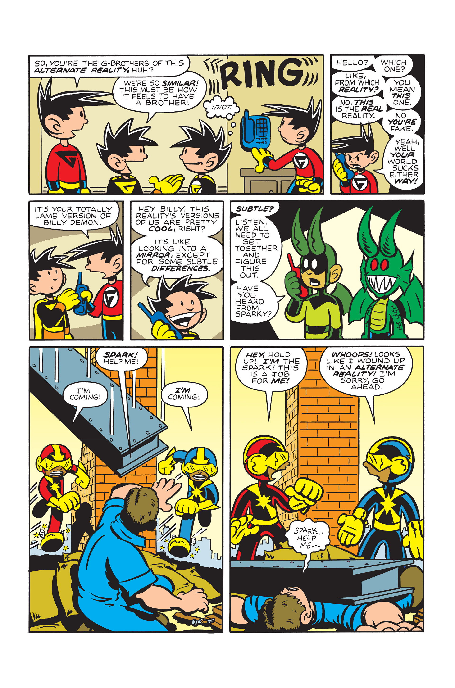 Read online G-Man: Learning to Fly comic -  Issue # TPB - 87