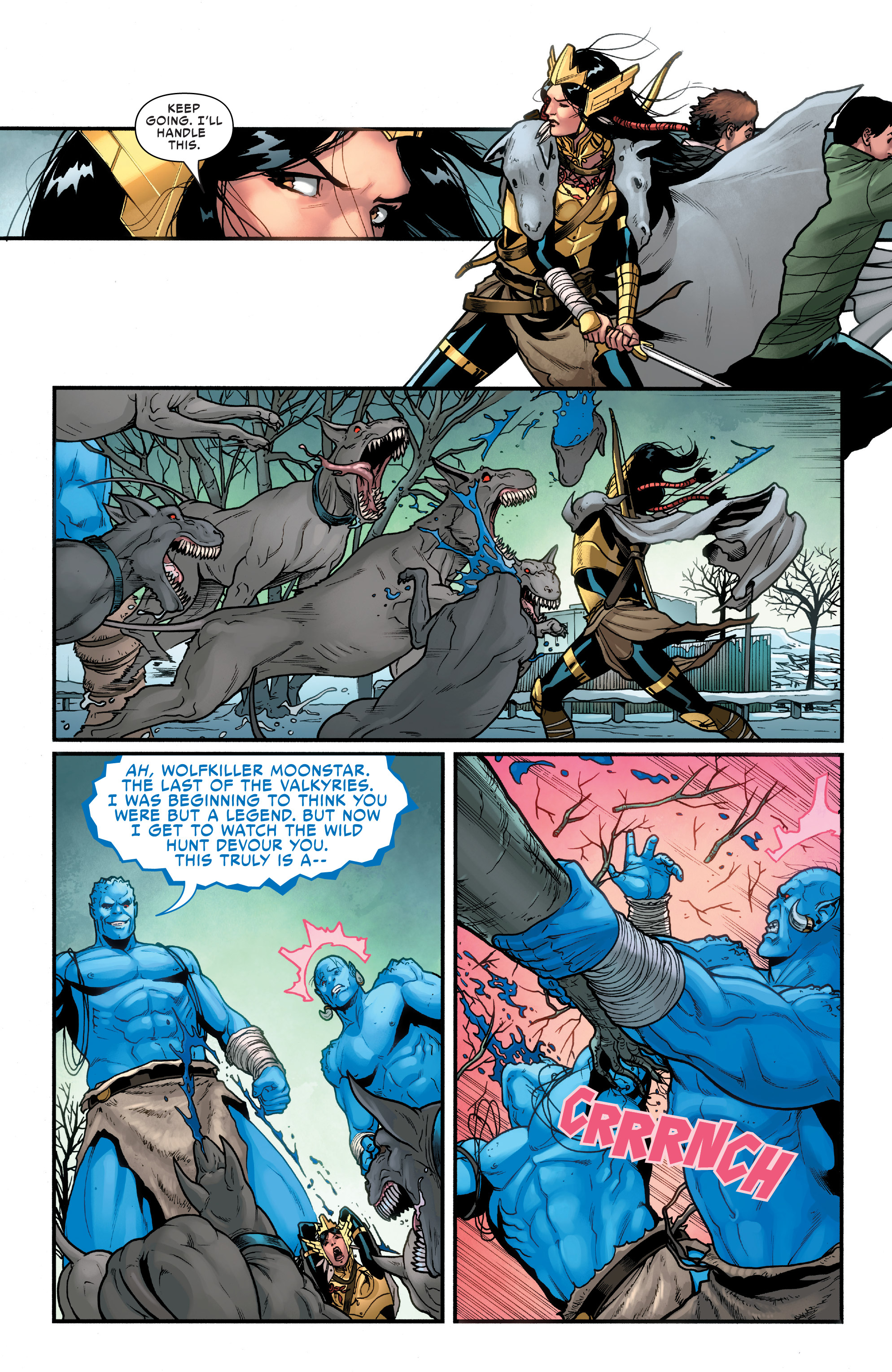 Read online War of the Realms: Uncanny X-Men comic -  Issue # _TPB - 27