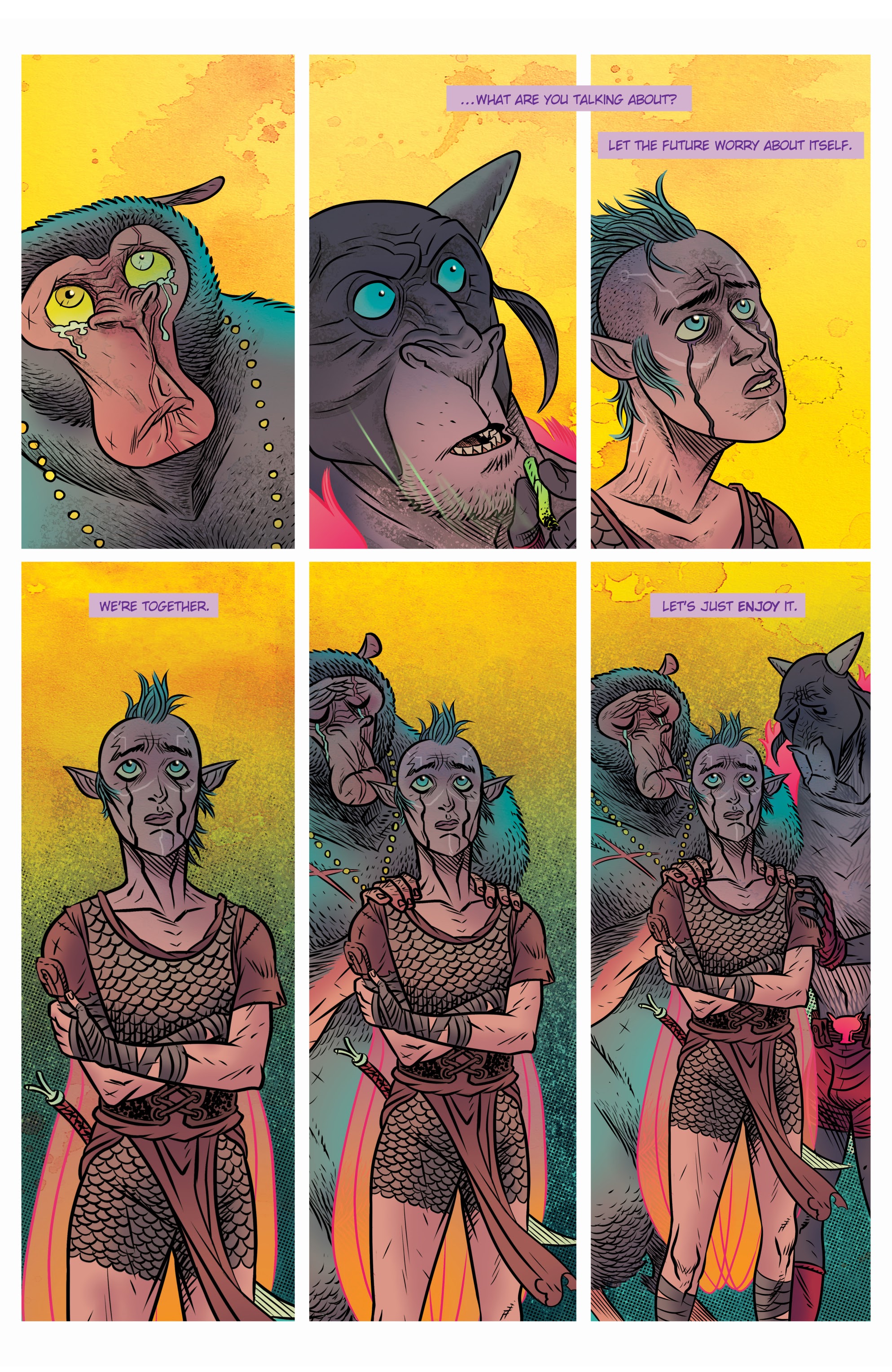 Read online Ether: The Disappearance of Violet Bell comic -  Issue # _TPB - 121