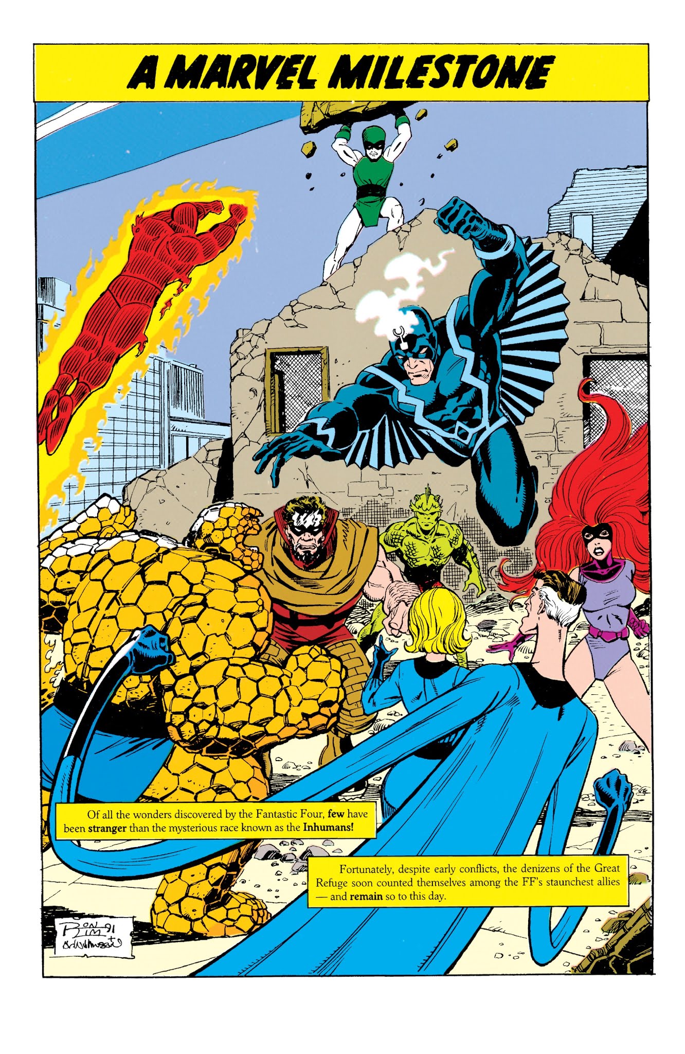 Read online Fantastic Four Epic Collection comic -  Issue # The New Fantastic Four (Part 4) - 97