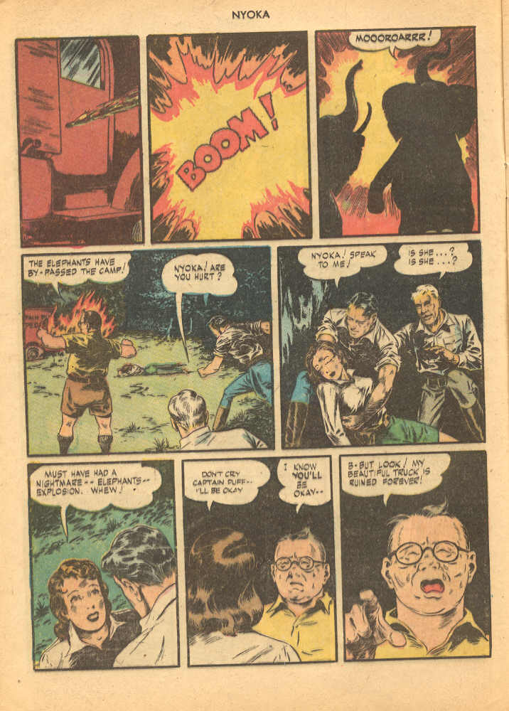 Read online Nyoka the Jungle Girl (1945) comic -  Issue #3 - 12