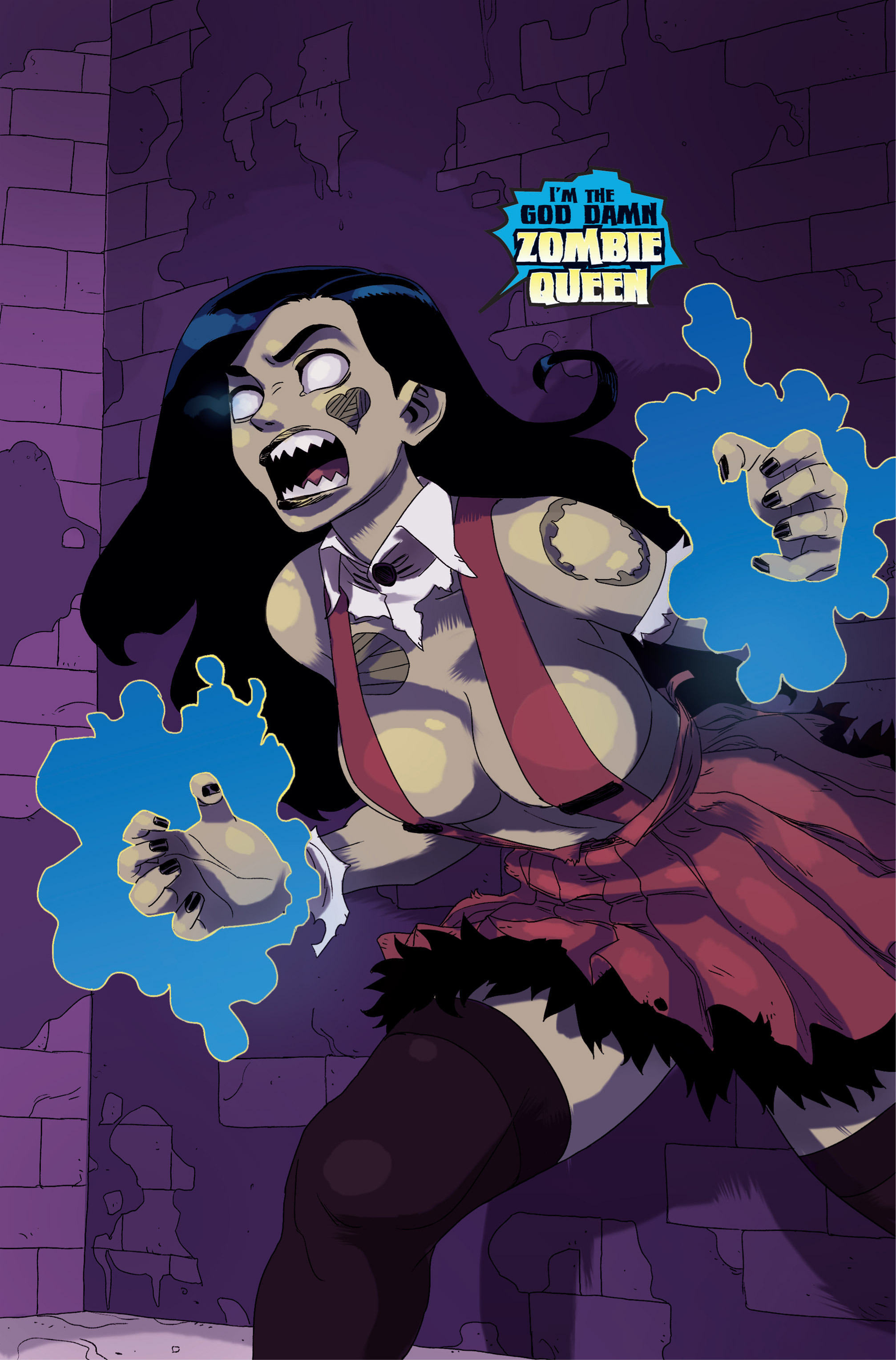 Read online Zombie Tramp vs: Vampblade comic -  Issue #1 - 12