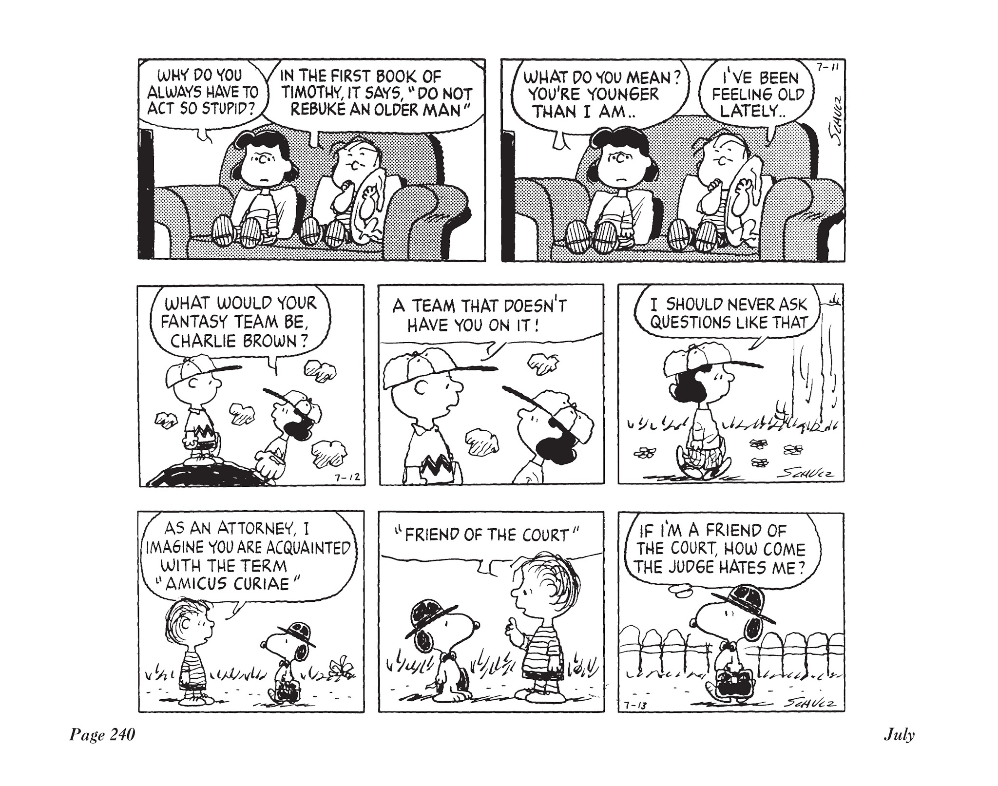 Read online The Complete Peanuts comic -  Issue # TPB 19 - 255
