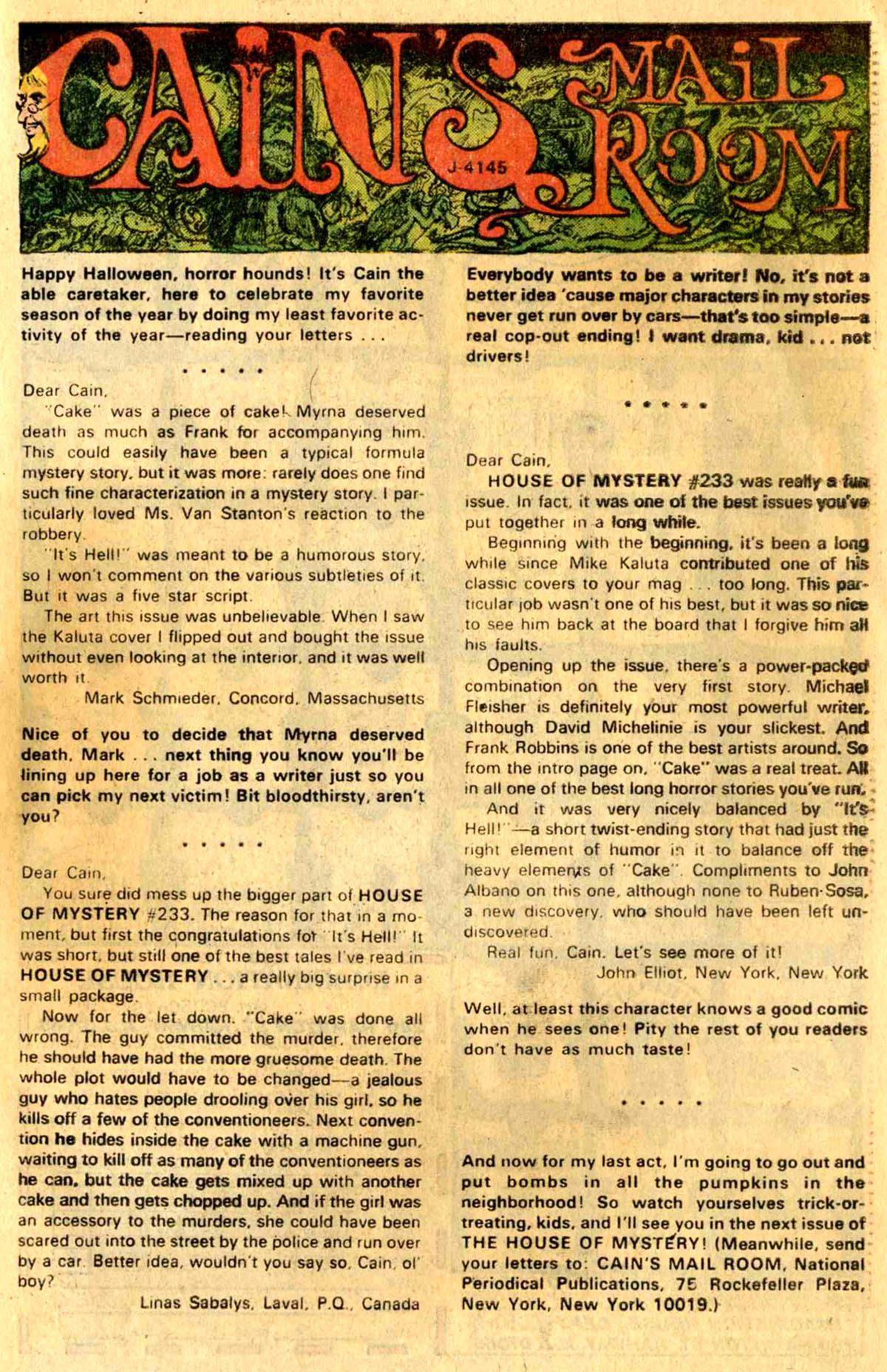 Read online House of Mystery (1951) comic -  Issue #238 - 32