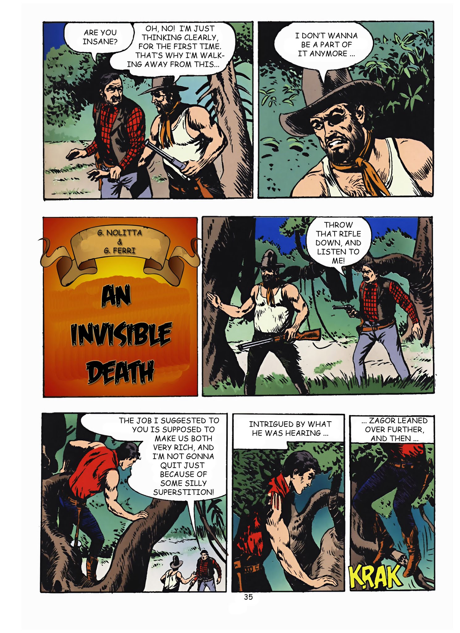Read online Zenith gigante - Zagor gigante comic -  Issue #2 - 36
