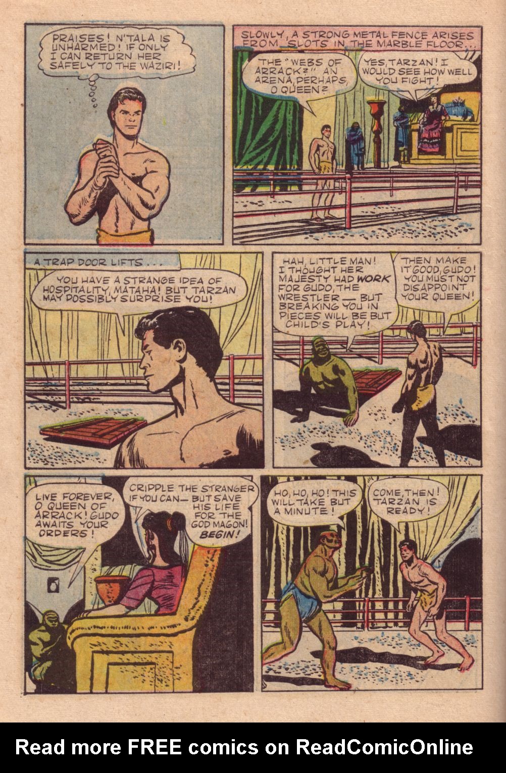 Read online Tarzan (1948) comic -  Issue #25 - 12