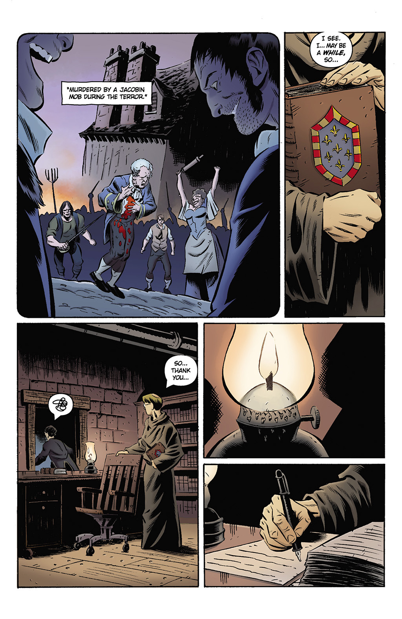 Read online Rex Mundi (2006) comic -  Issue # TPB 6 - 211