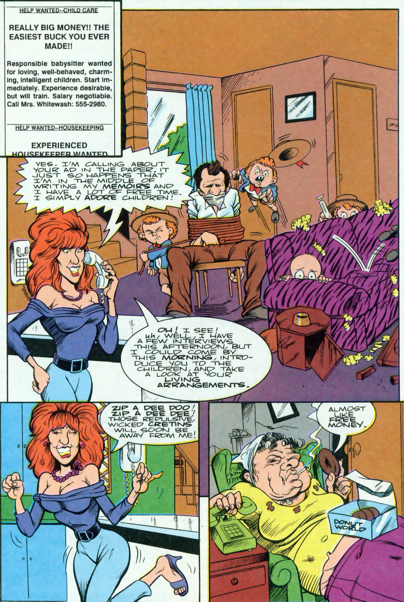 Read online Married... with Children (1990) comic -  Issue #7 - 22