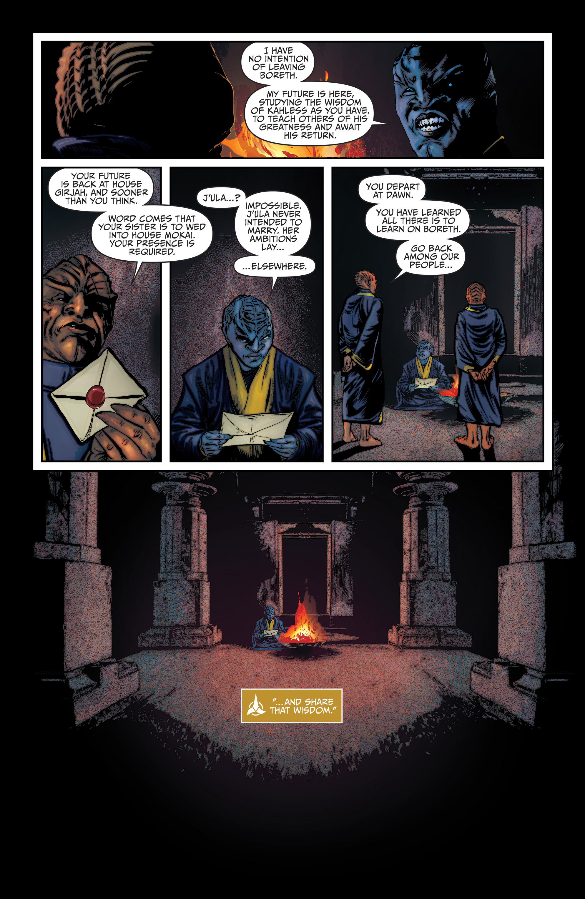 Read online Star Trek: Discovery: The Light of Kahless comic -  Issue #2 - 12