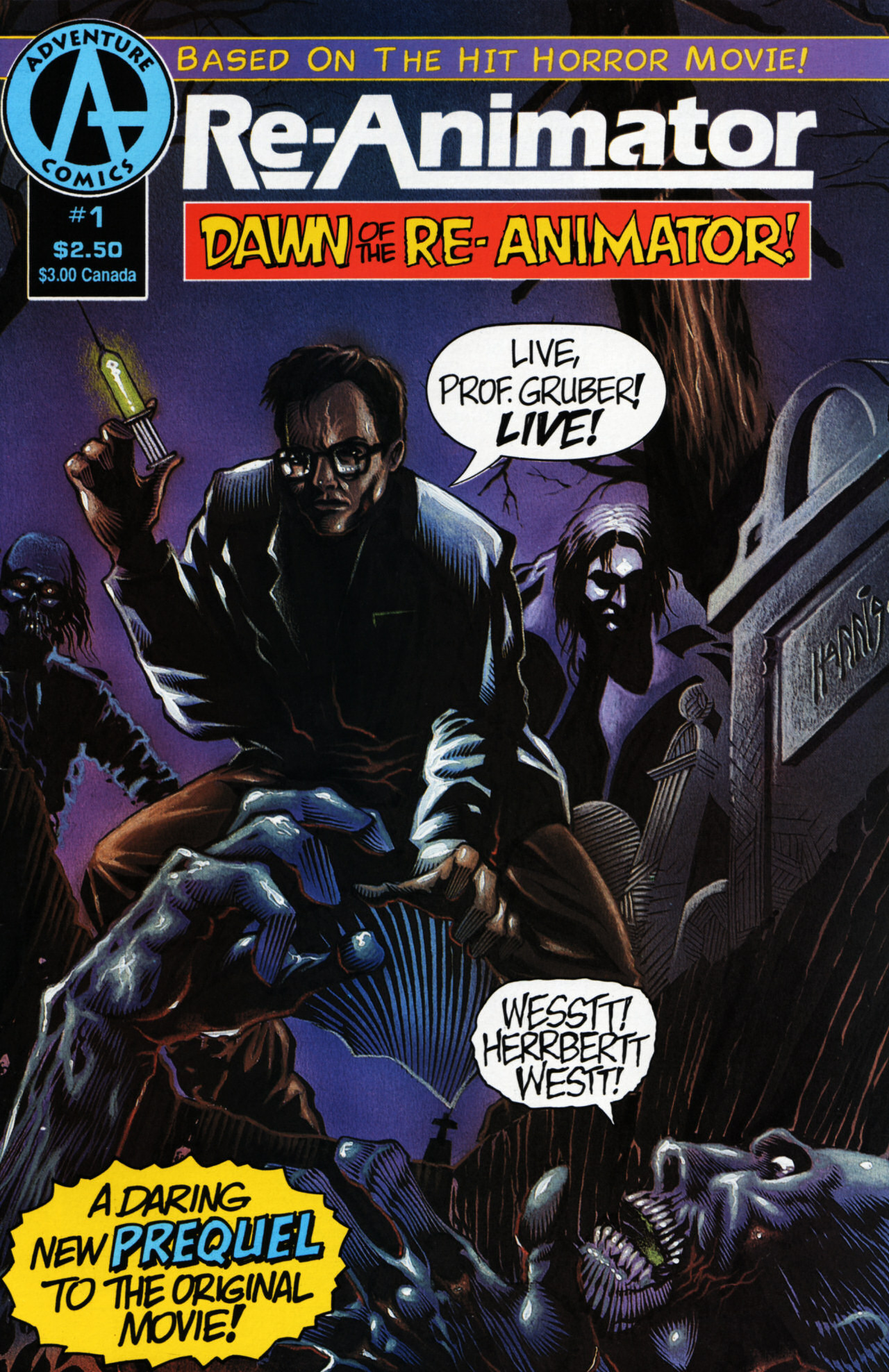 Read online Re-Animator: Dawn of the Re-animator comic -  Issue #1 - 1