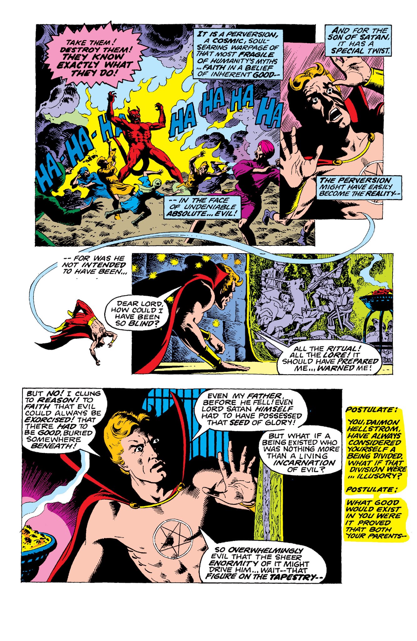 Read online Son of Satan Classic comic -  Issue # TPB (Part 5) - 71