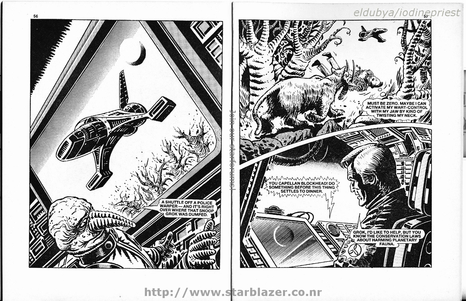 Read online Starblazer comic -  Issue #221 - 30