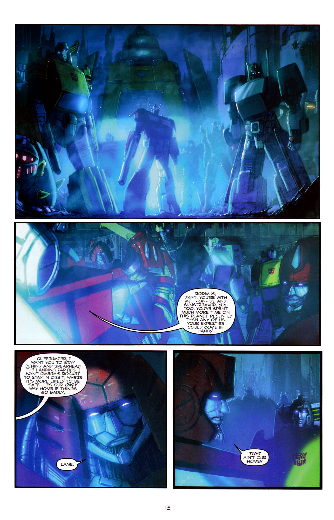 Read online The Transformers (2009) comic -  Issue #24 - 16